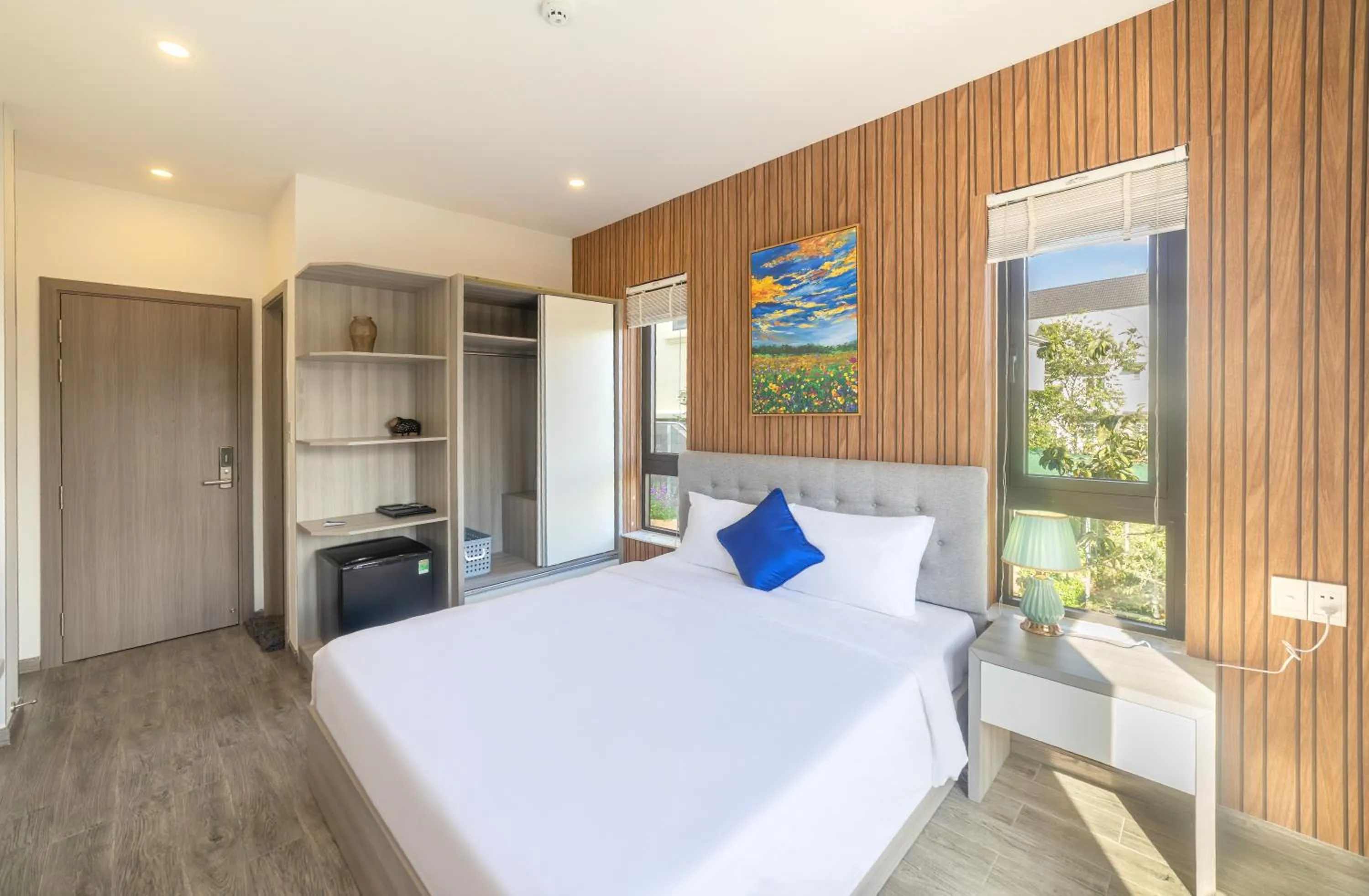 Bed in TP Dalat Hotel