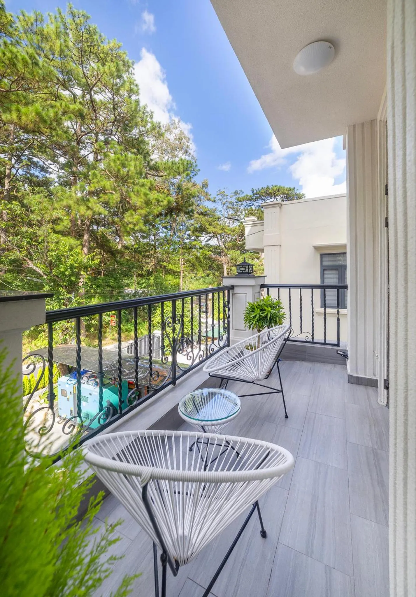 Balcony/Terrace in TP Dalat Hotel