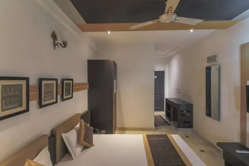 Bed in Hotel Panna Paradise Bed in Hotel Panna Paradise