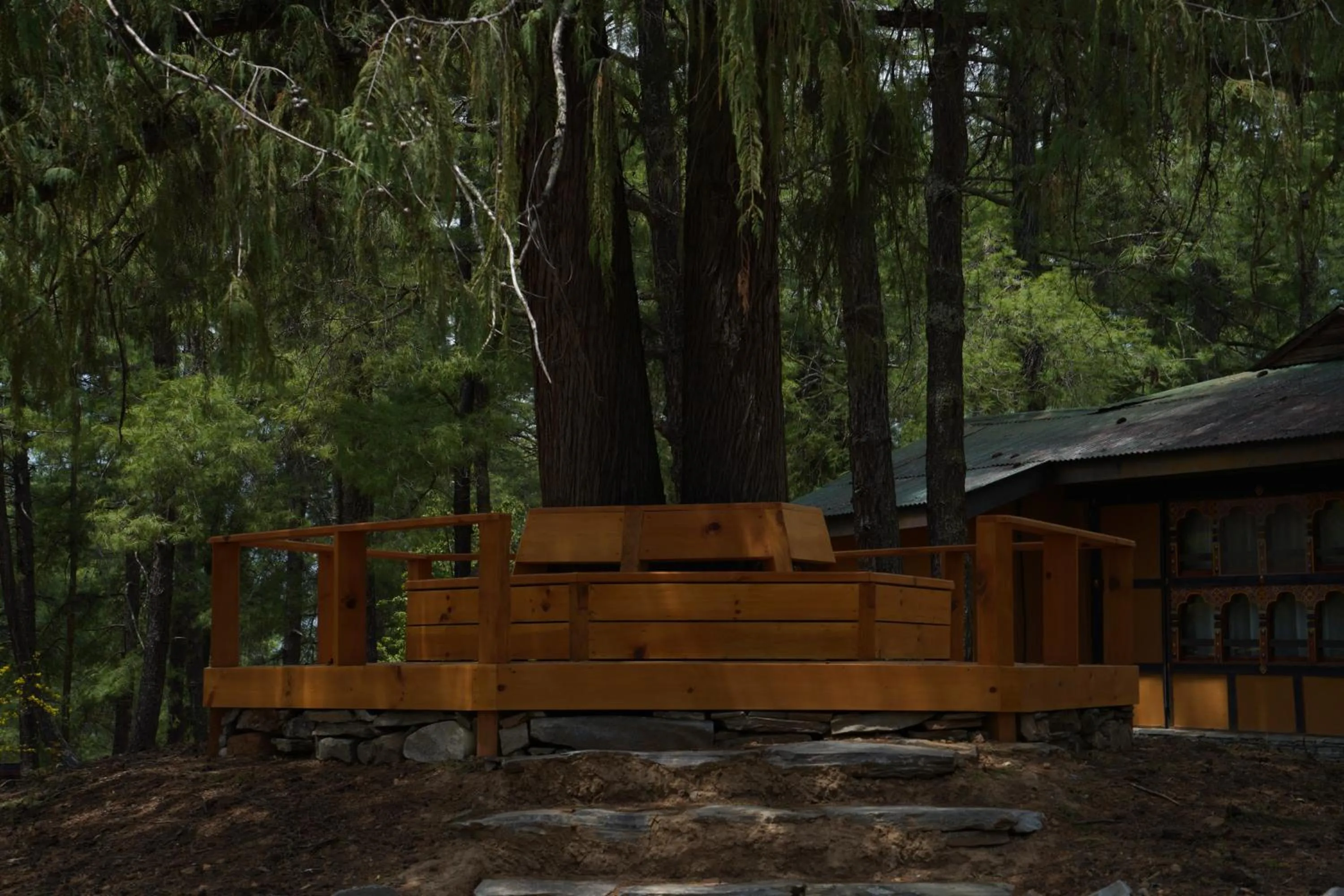 Garden in Hotel Olathang