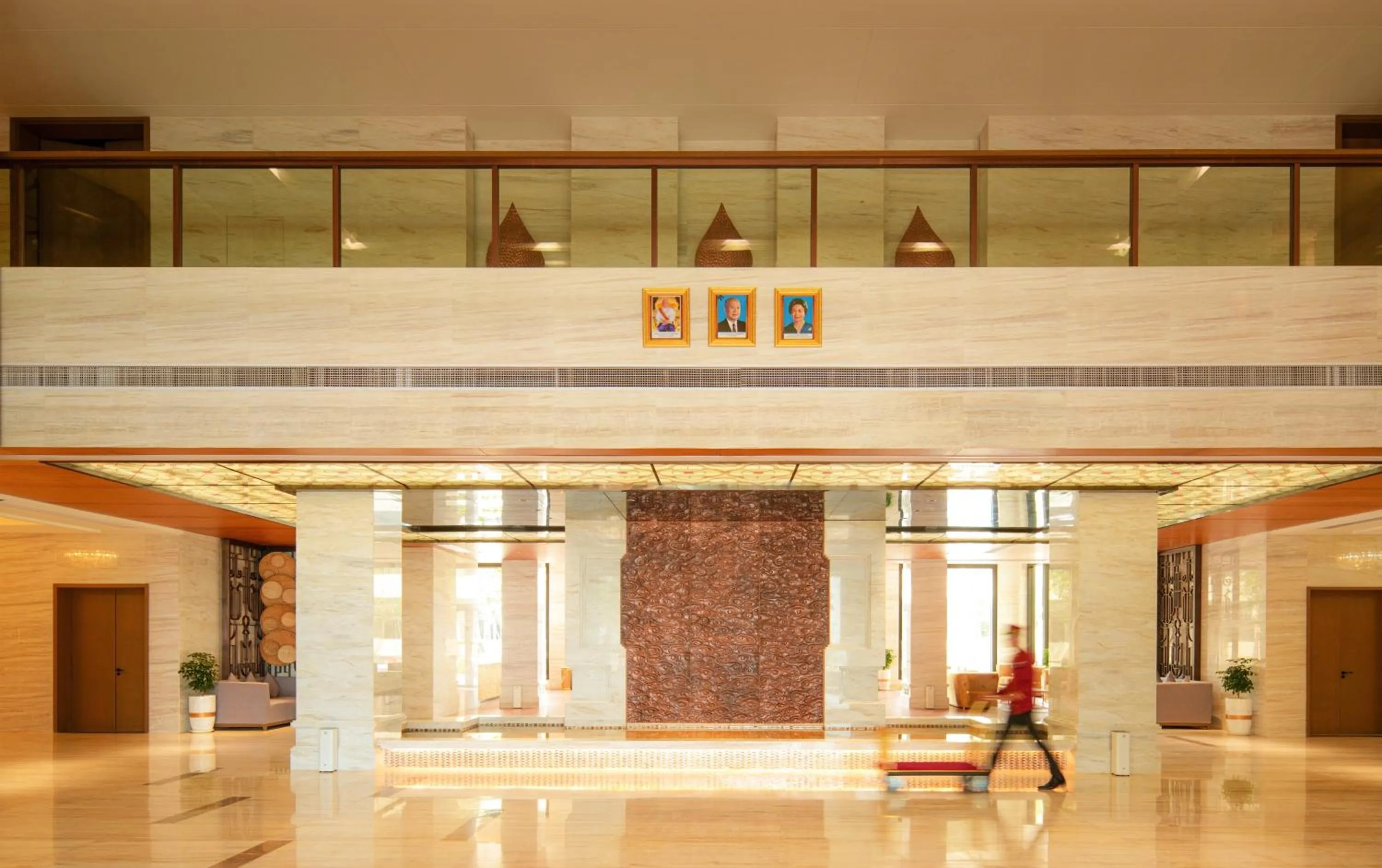 Lobby or reception in DongHu Resort Hotel