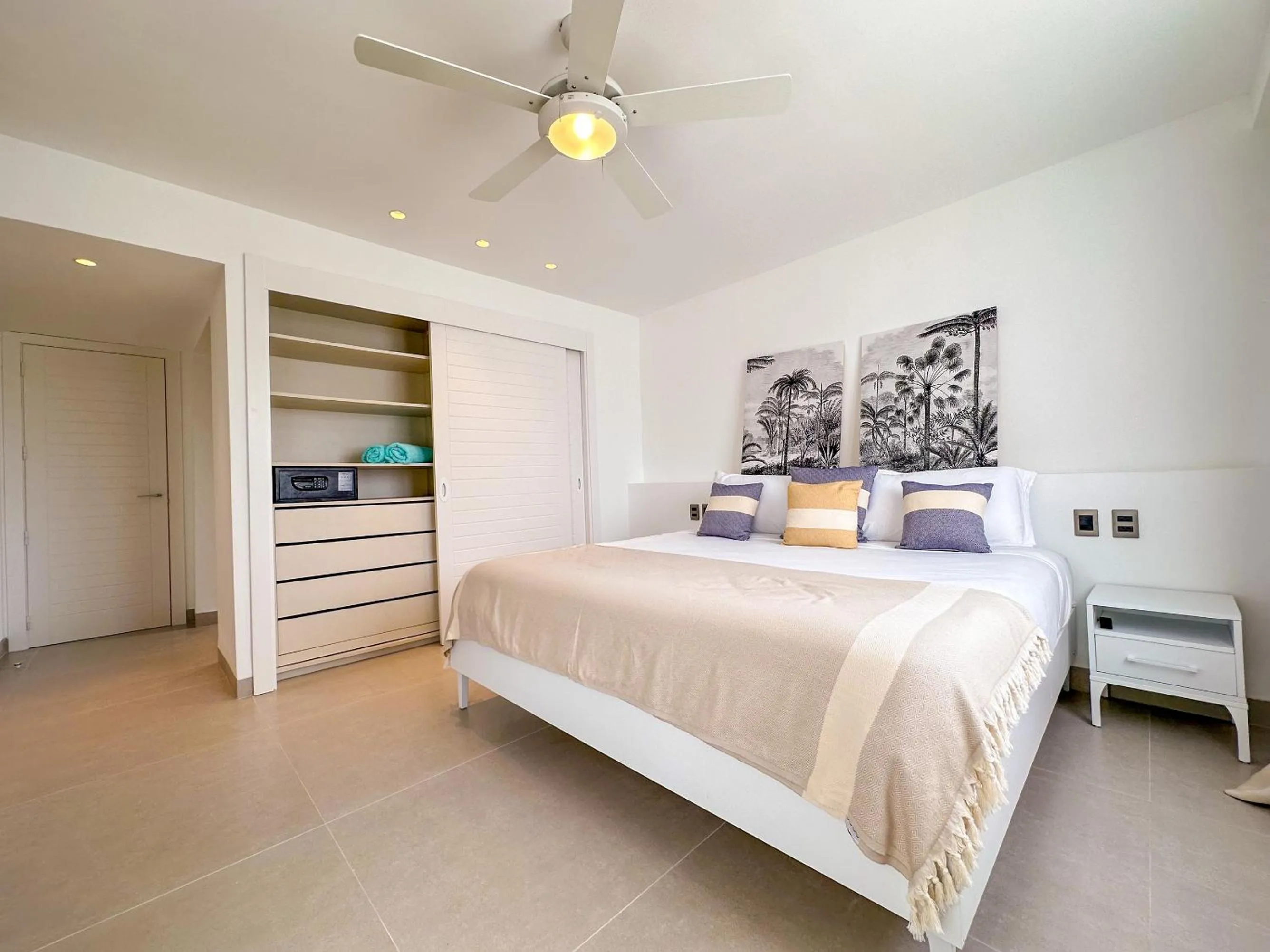 Bed in Beach Homes Punta Cana