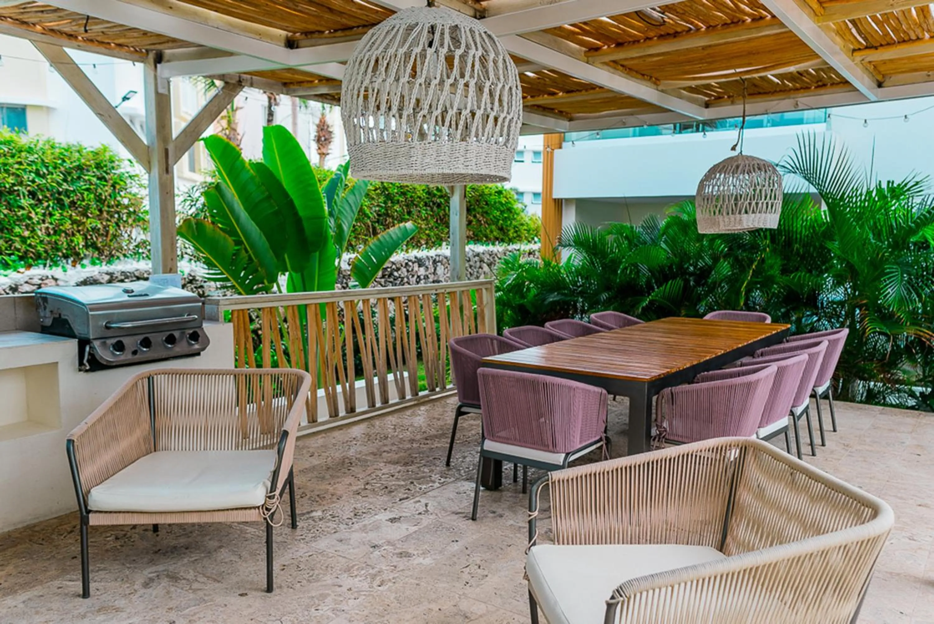 Patio in Beach Homes Punta Cana