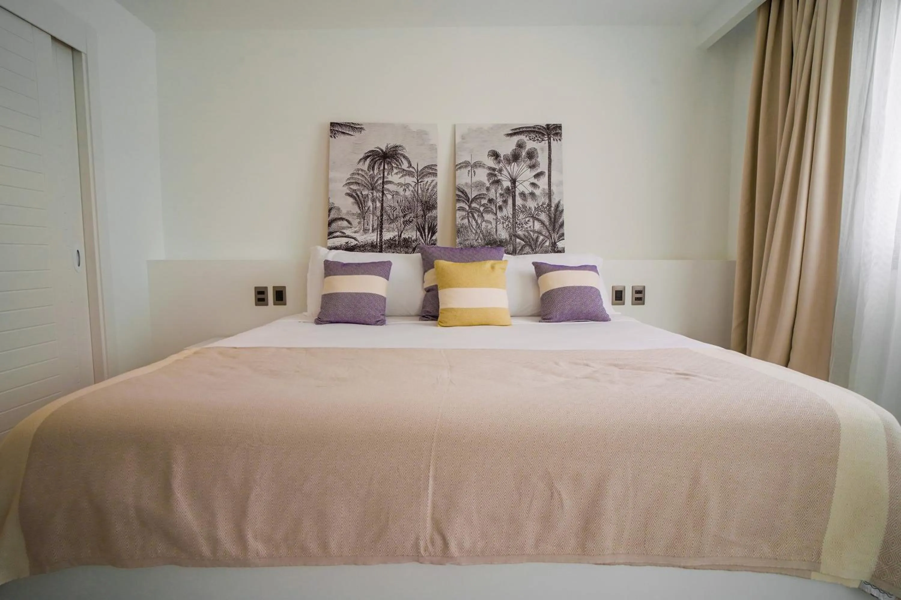 Bed in Beach Homes Punta Cana