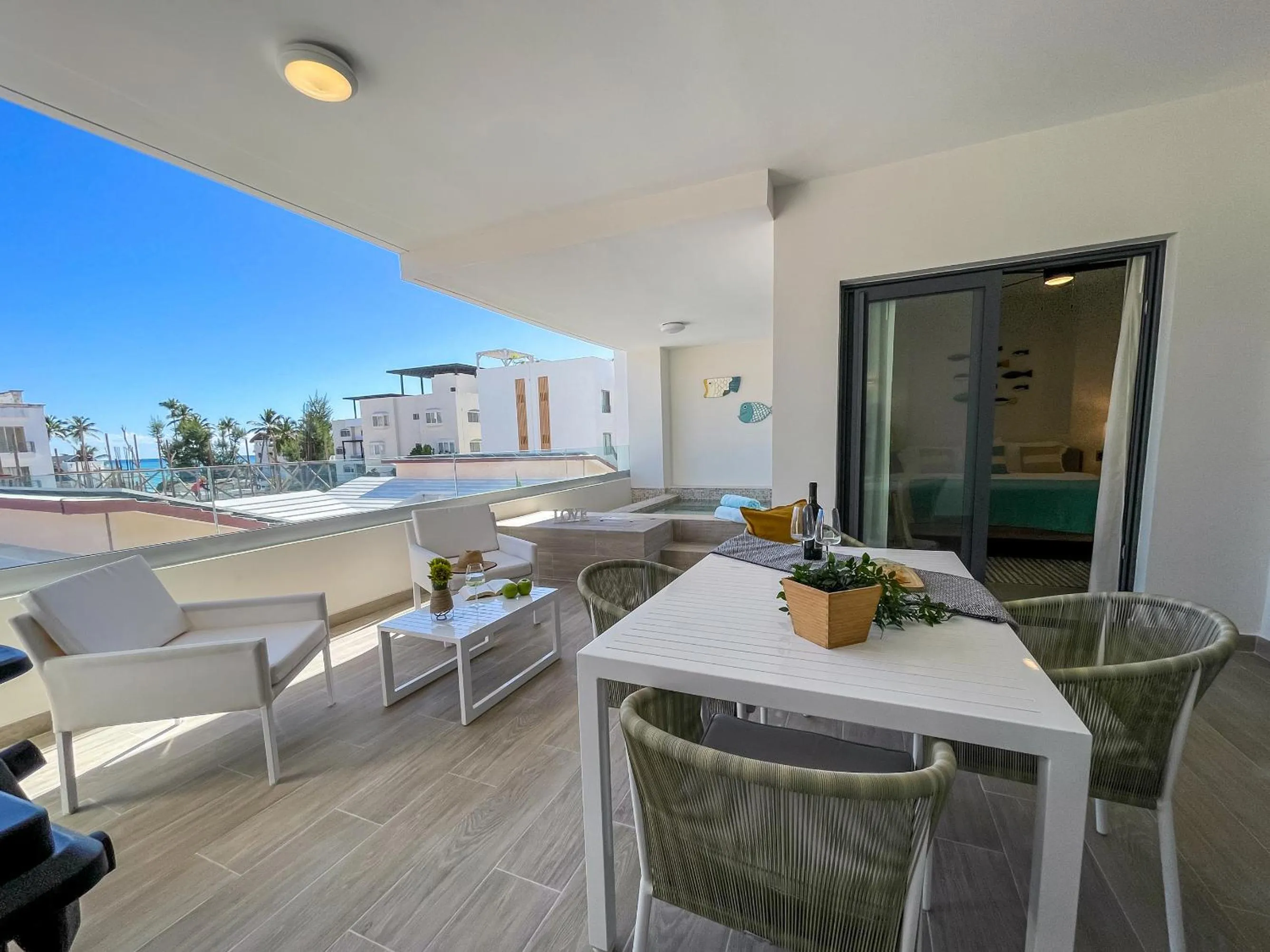 Patio in Beach Homes Punta Cana