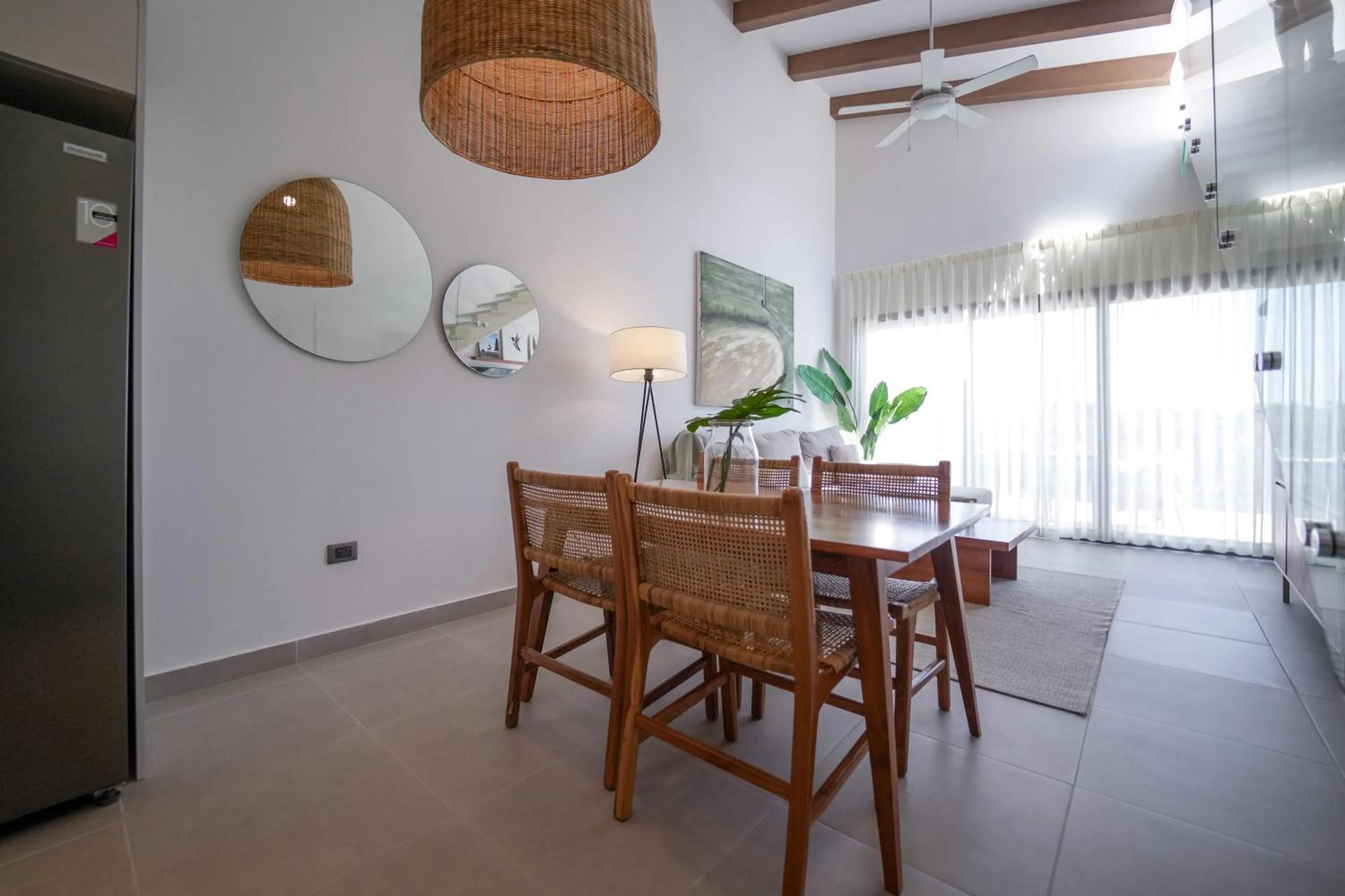 Living room in Beach Homes Punta Cana