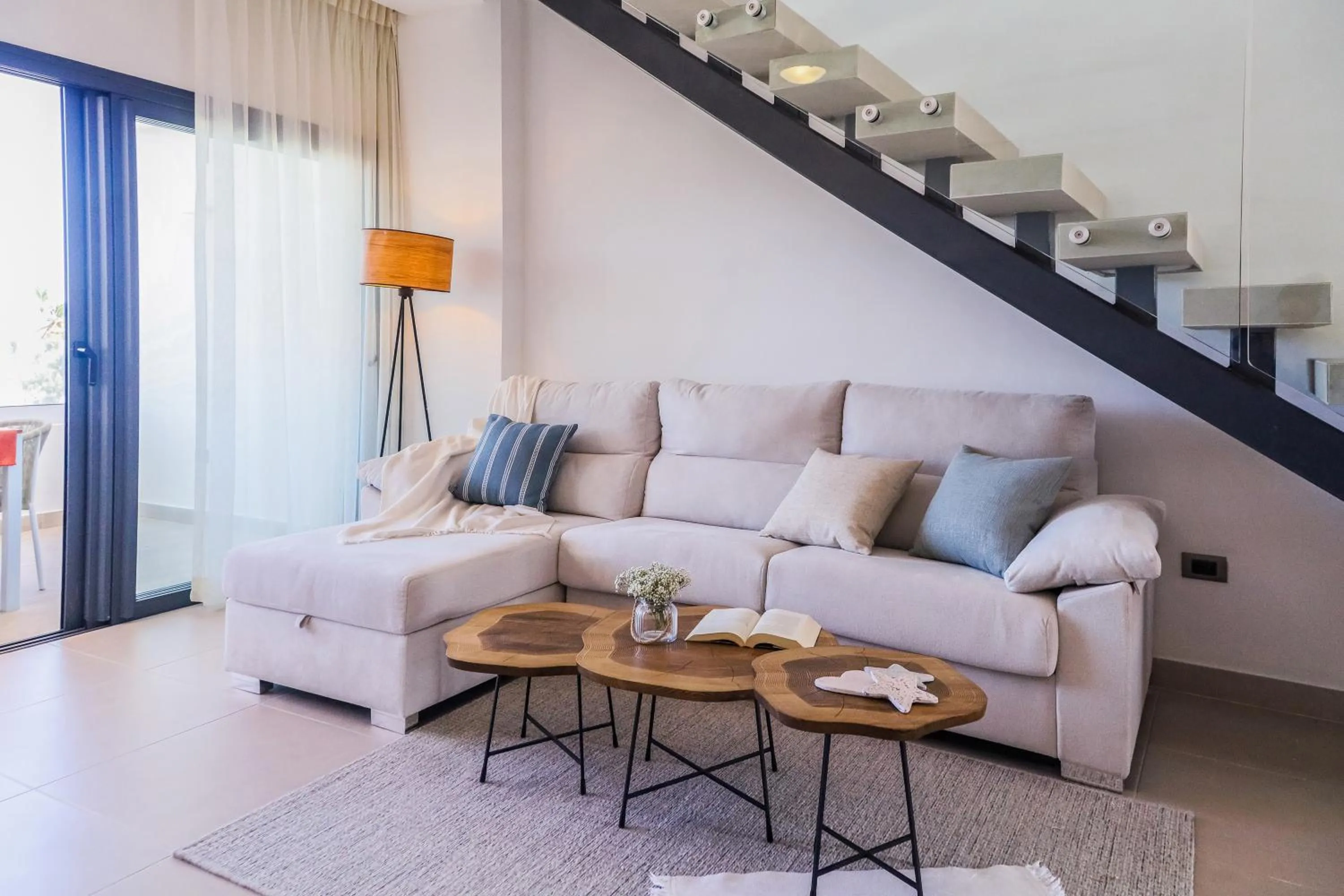 Living room in Beach Homes Punta Cana