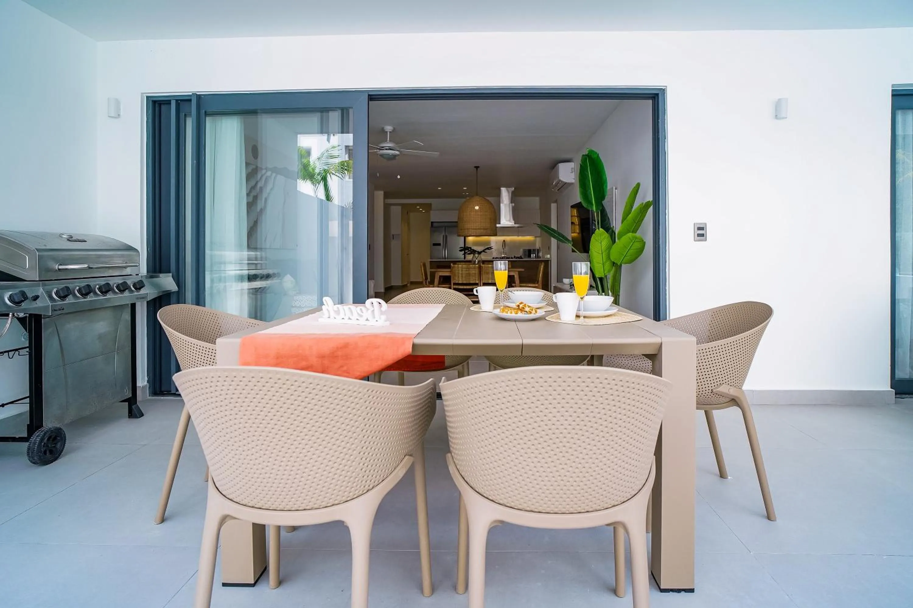 Kitchen or kitchenette in Beach Homes Punta Cana