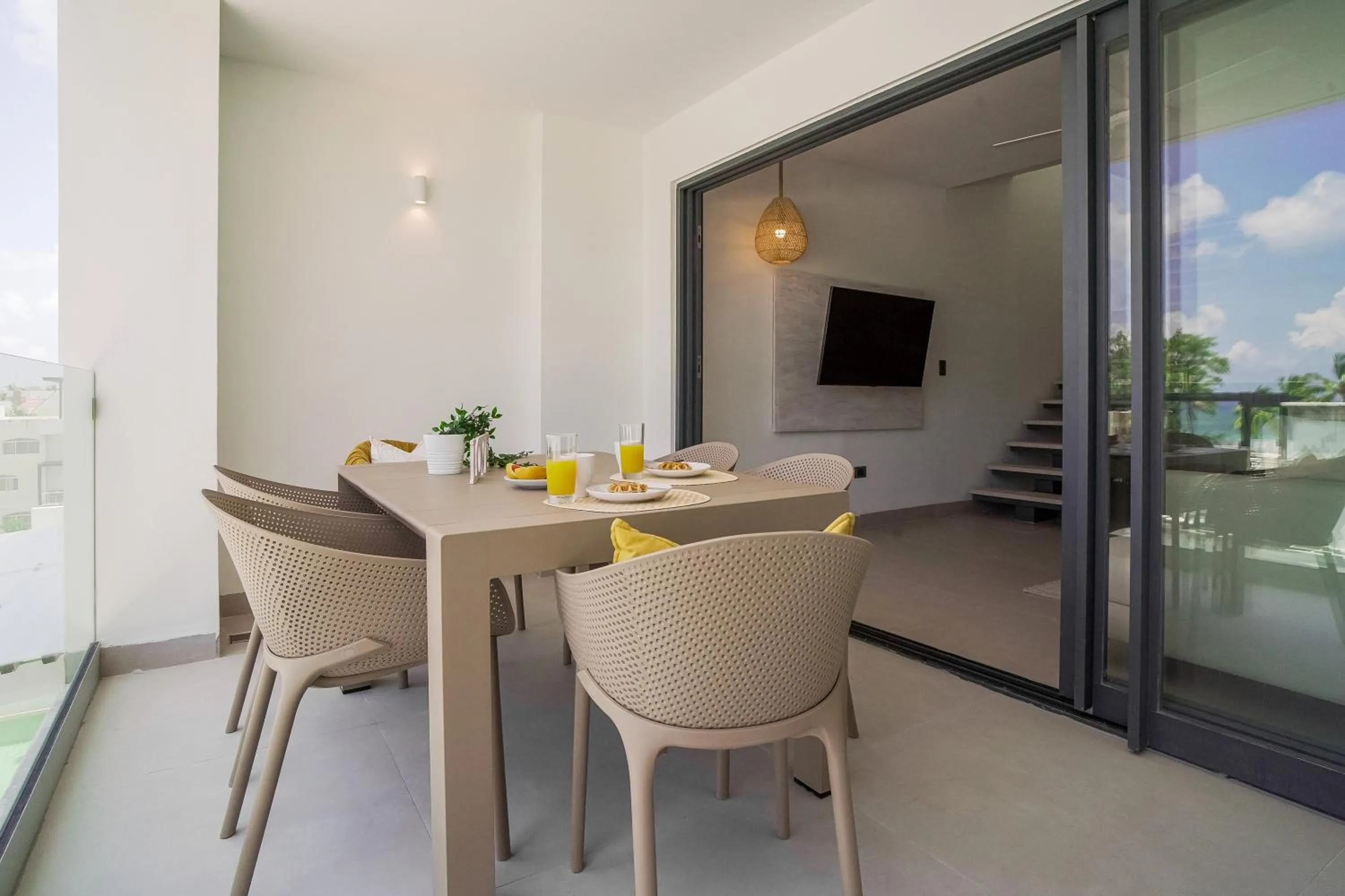 Balcony/Terrace in Beach Homes Punta Cana