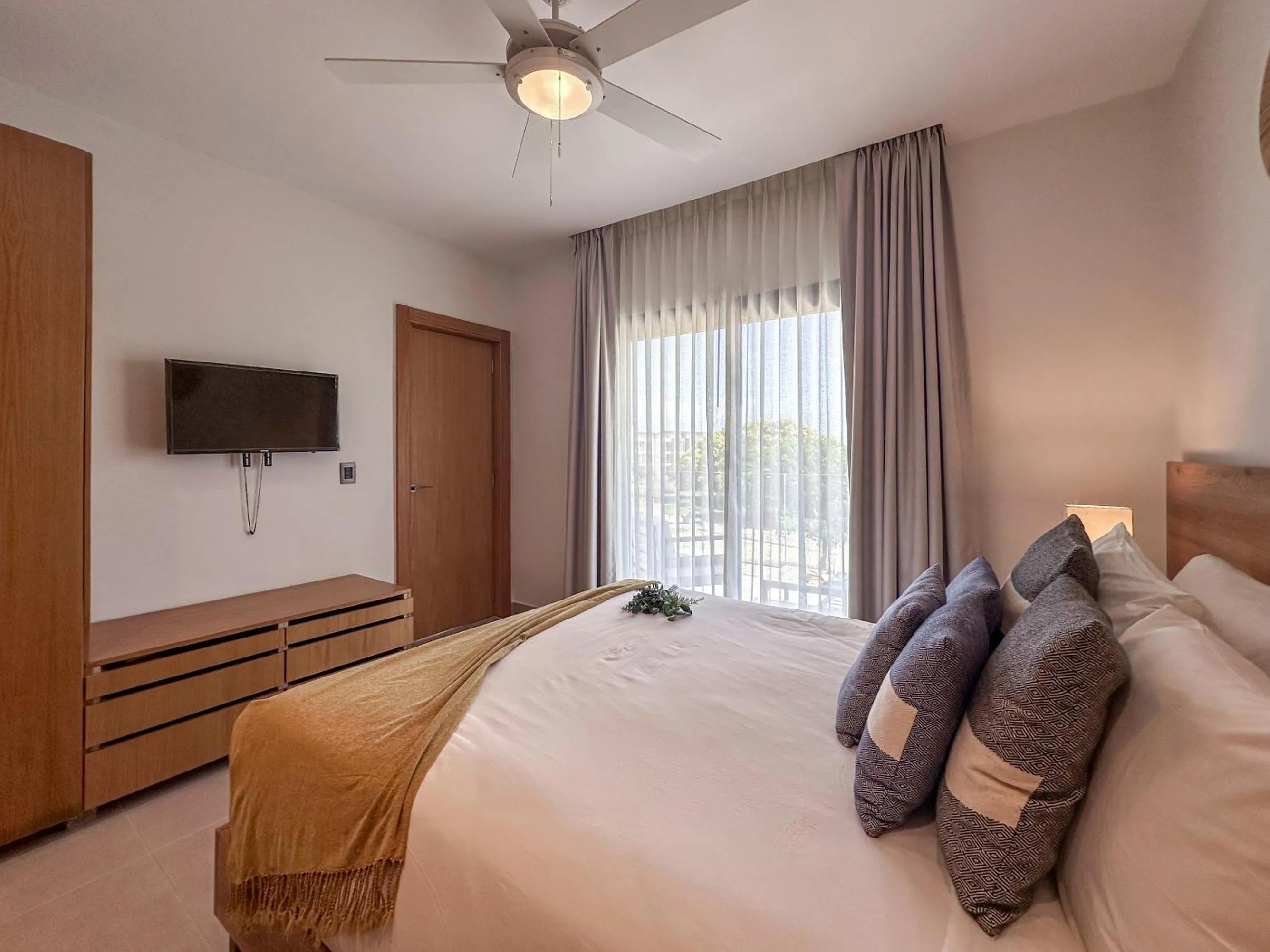 Bed in Beach Homes Punta Cana