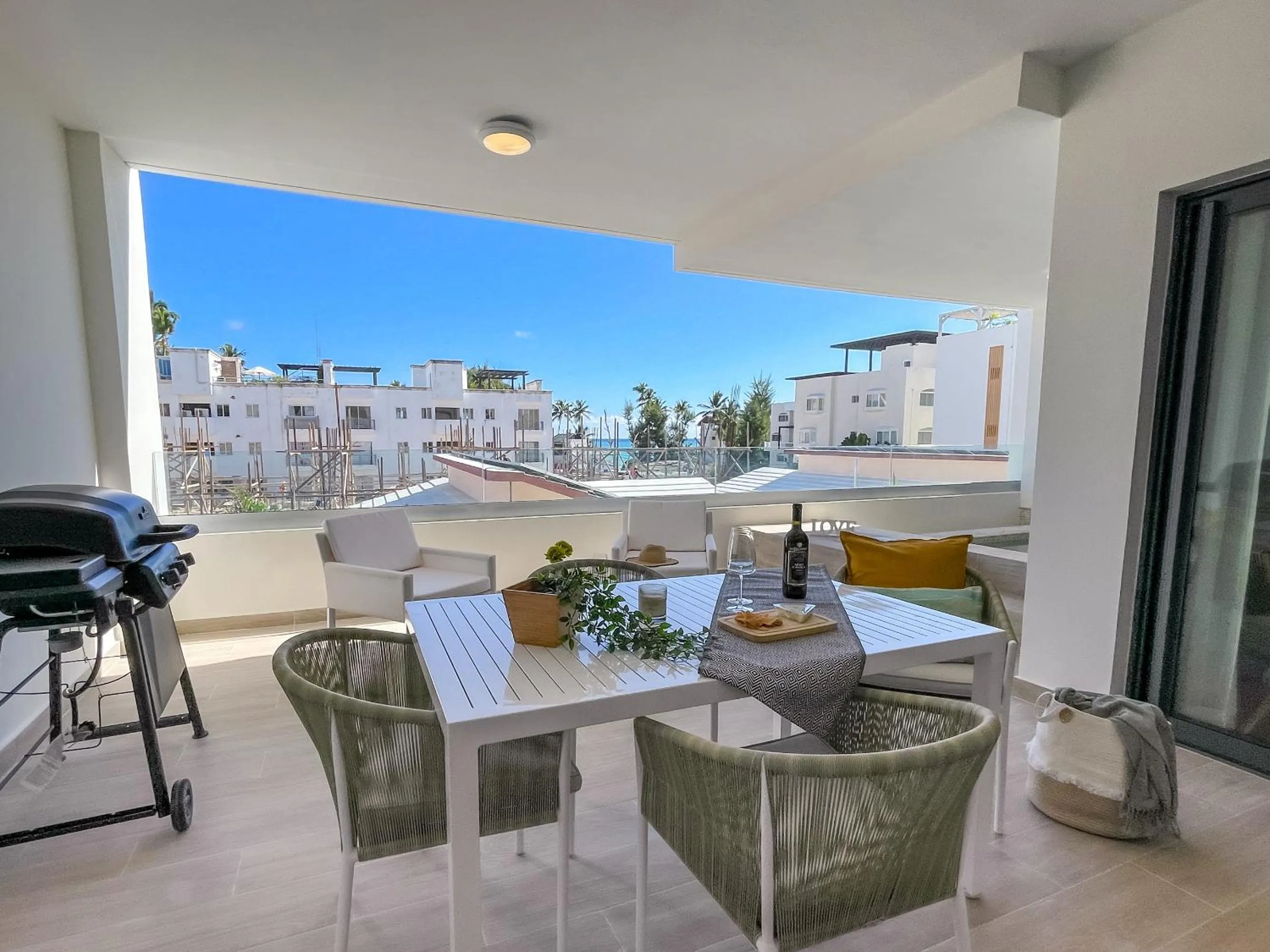 Patio in Beach Homes Punta Cana