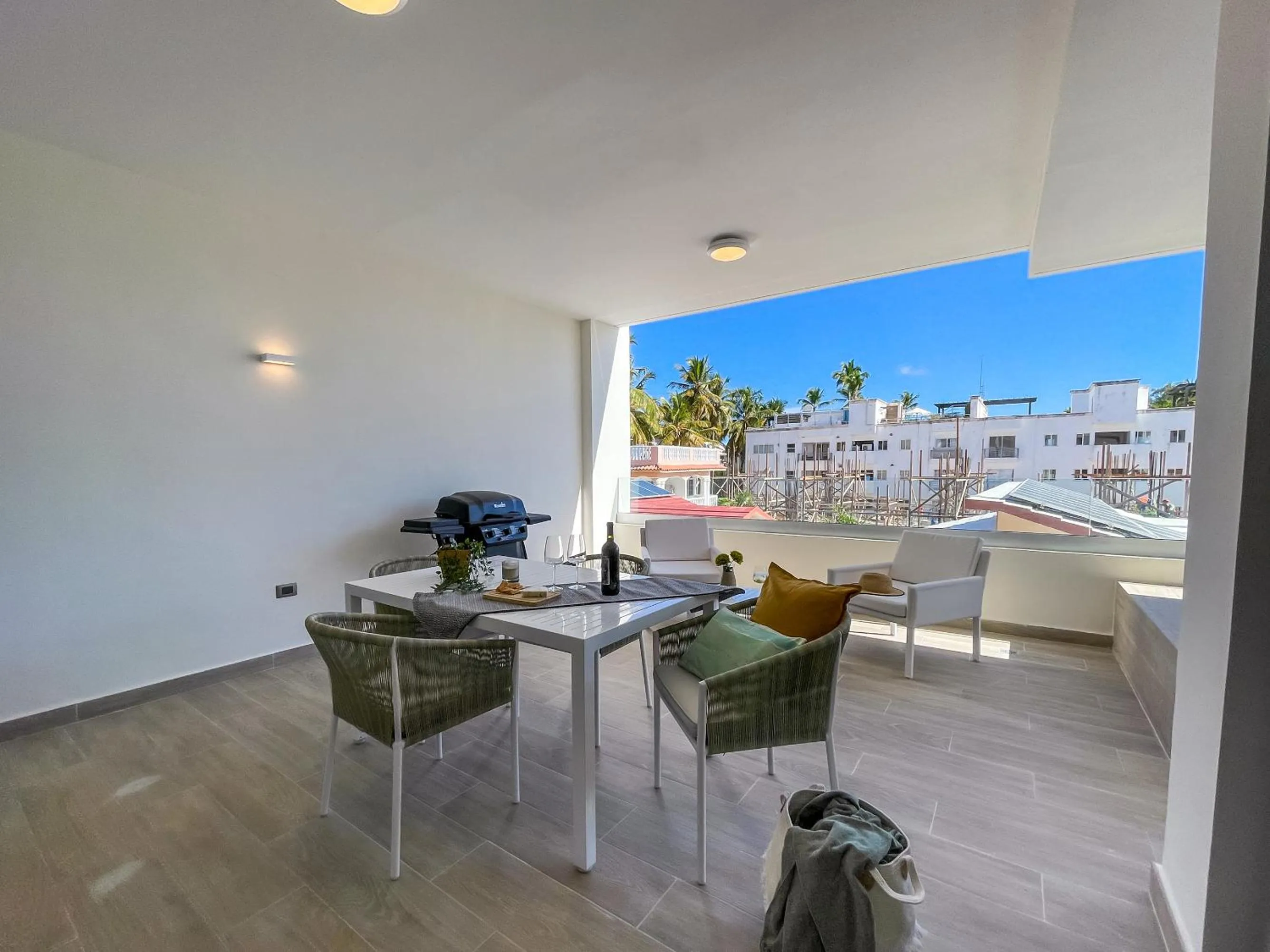 Balcony/Terrace in Beach Homes Punta Cana
