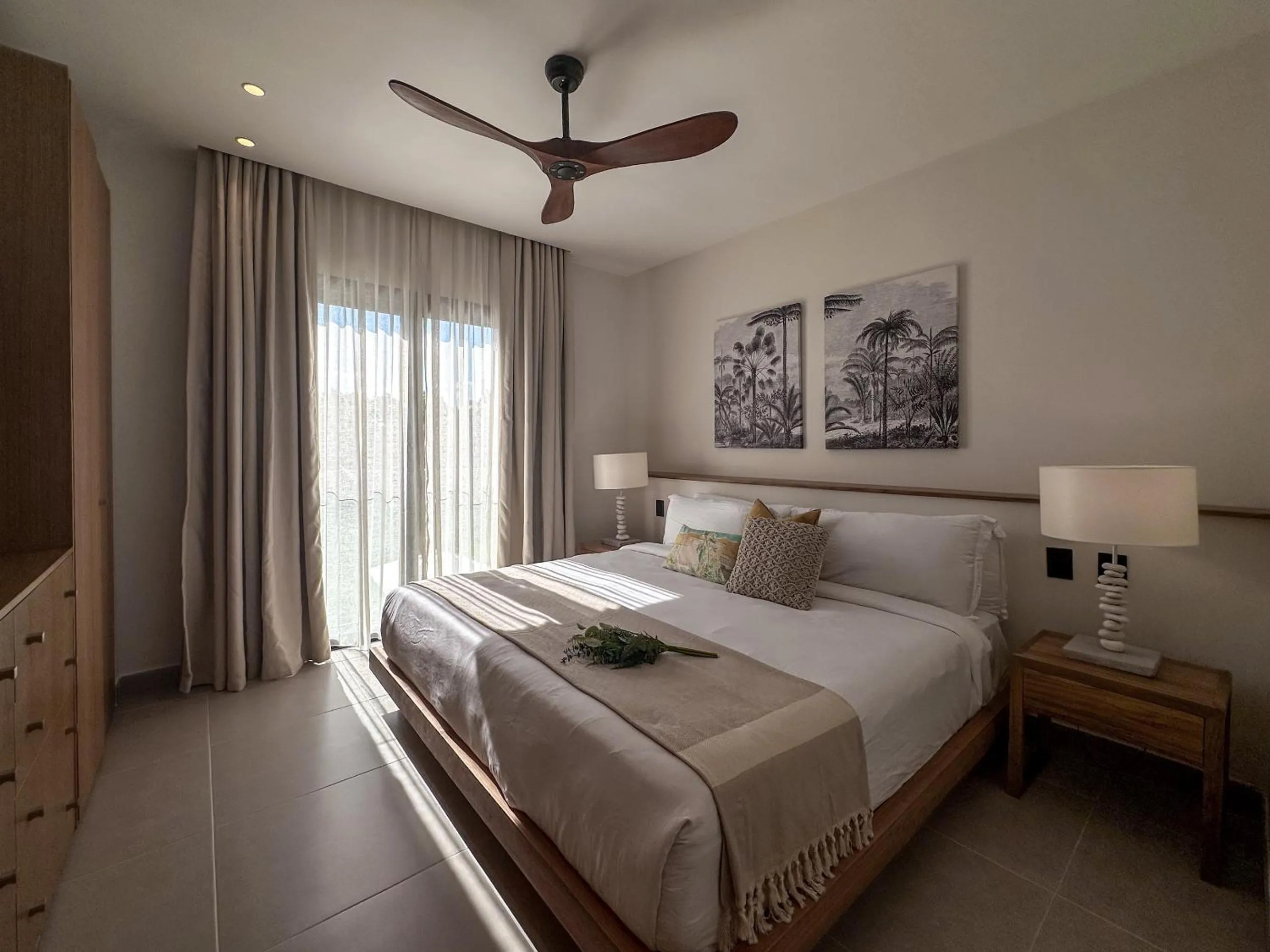 Bed in Beach Homes Punta Cana