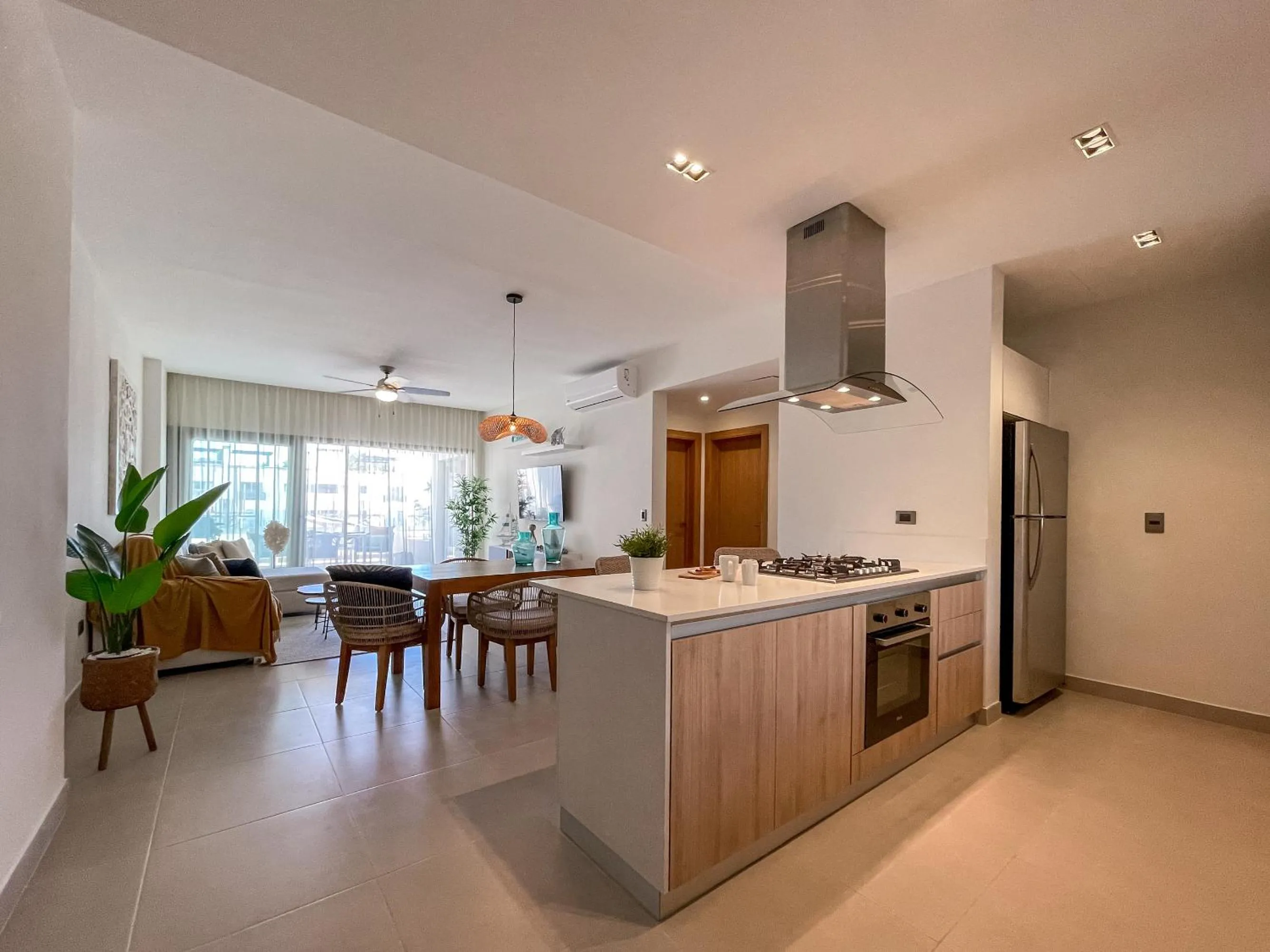 Kitchen or kitchenette in Beach Homes Punta Cana