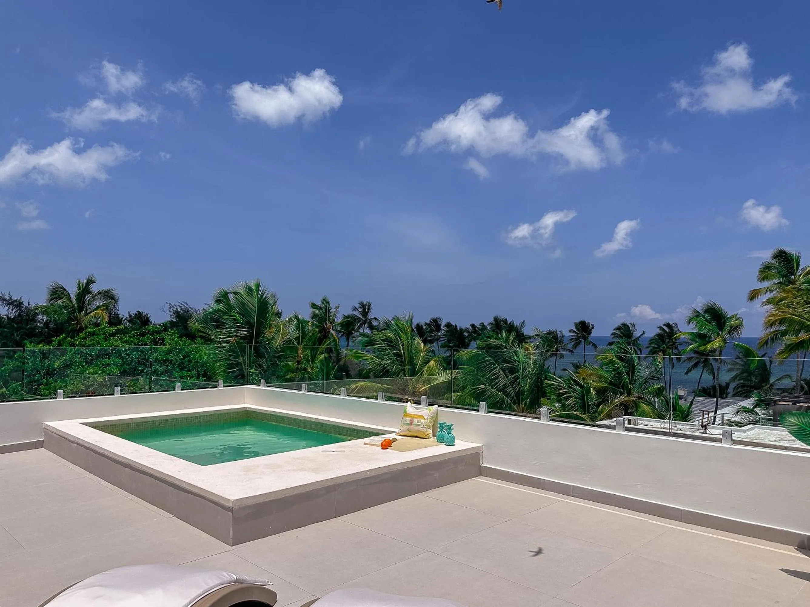 Pool view in Beach Homes Punta Cana