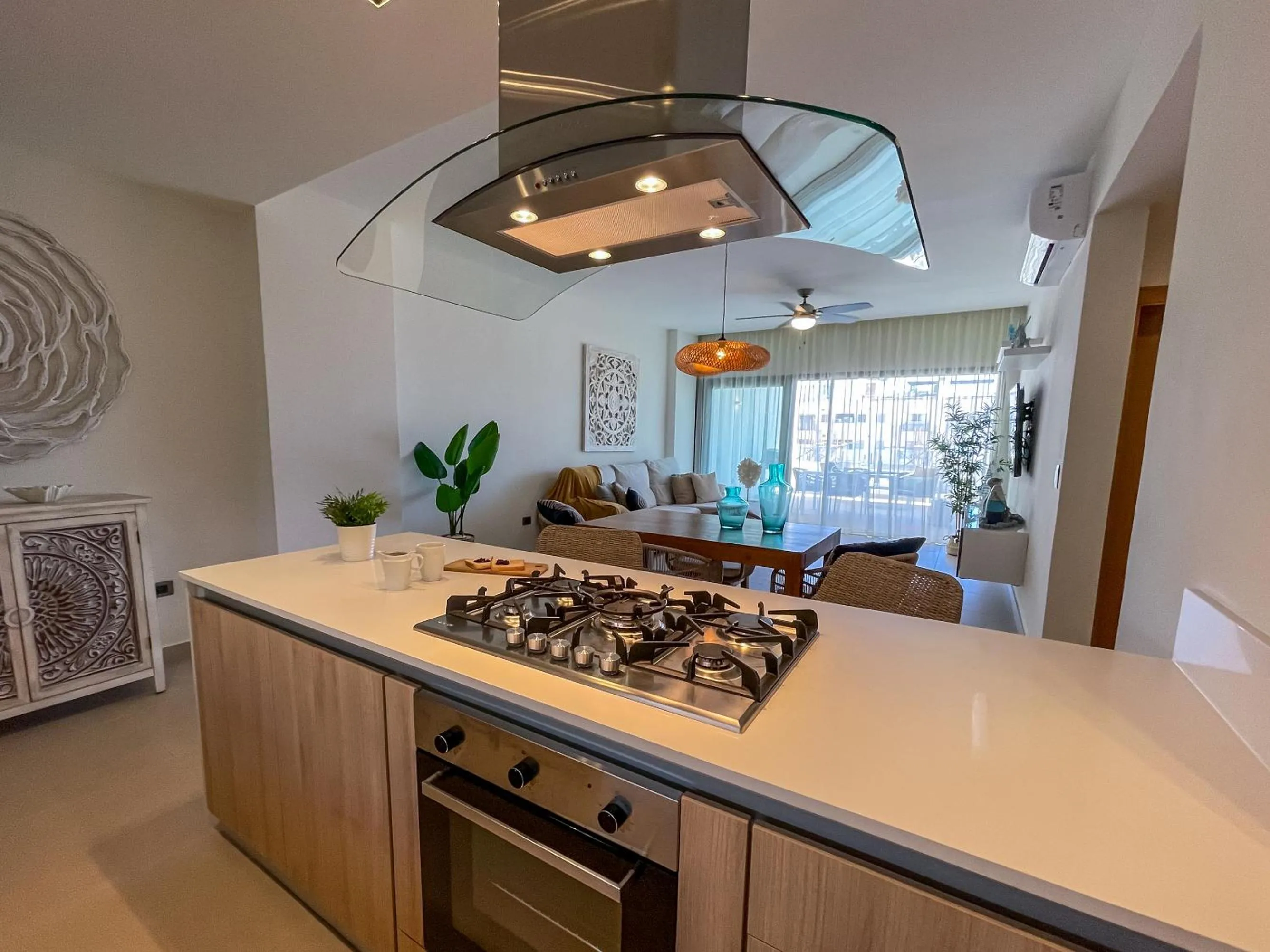 Kitchen or kitchenette in Beach Homes Punta Cana