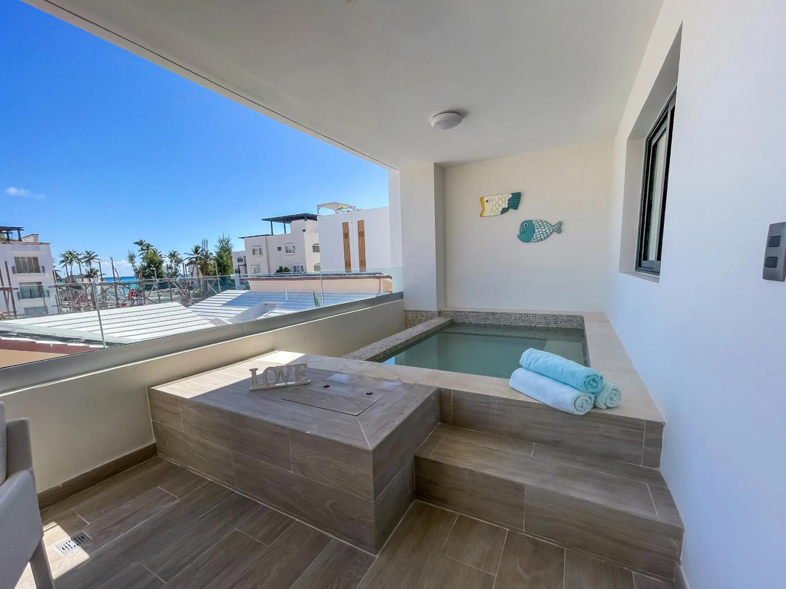 Patio in Beach Homes Punta Cana