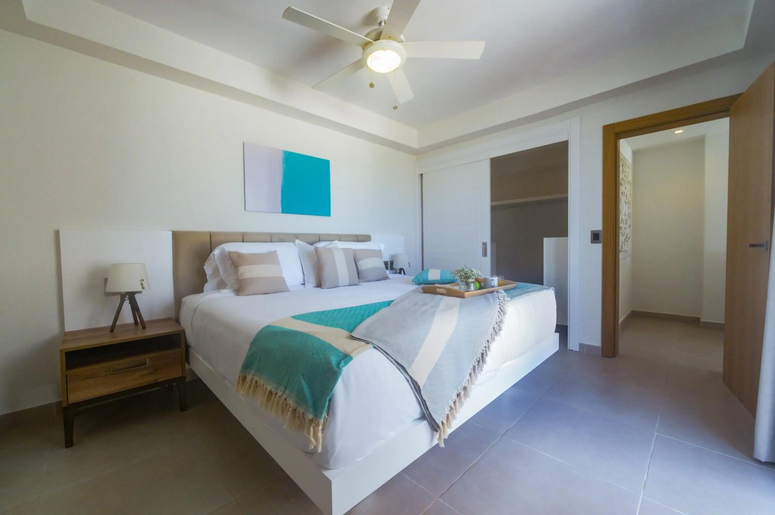 Bed in Beach Homes Punta Cana