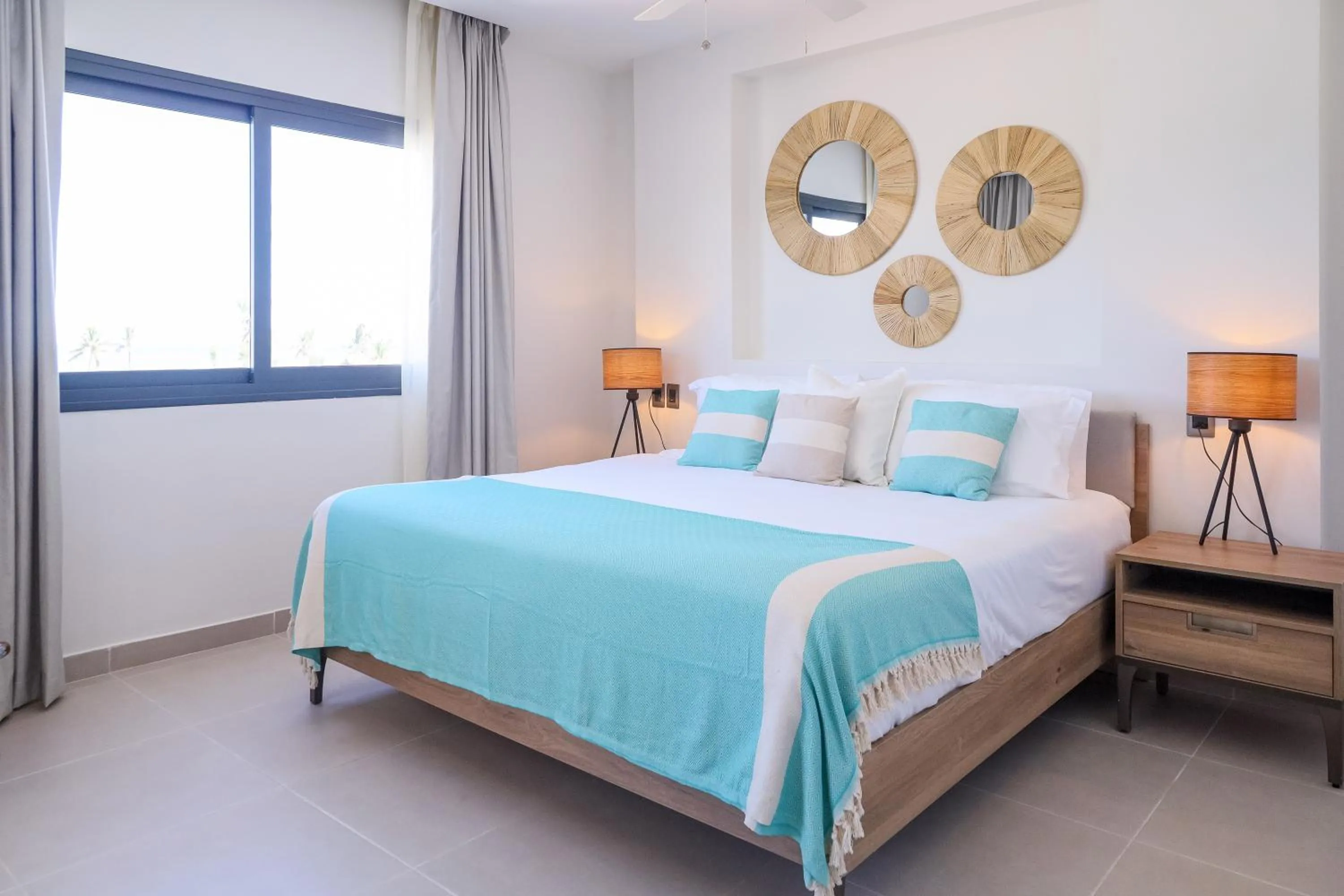 Bed in Beach Homes Punta Cana