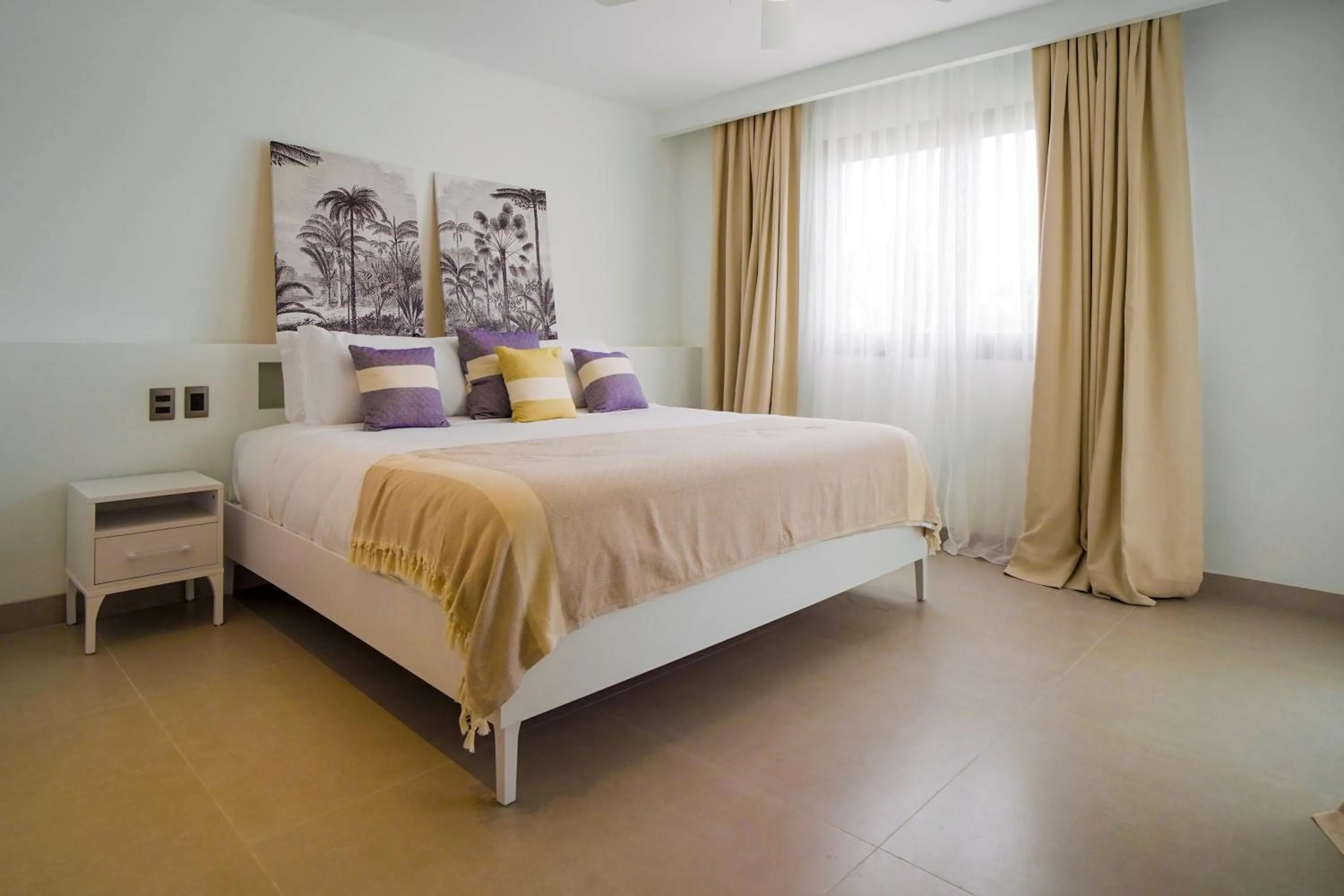 Bed in Beach Homes Punta Cana