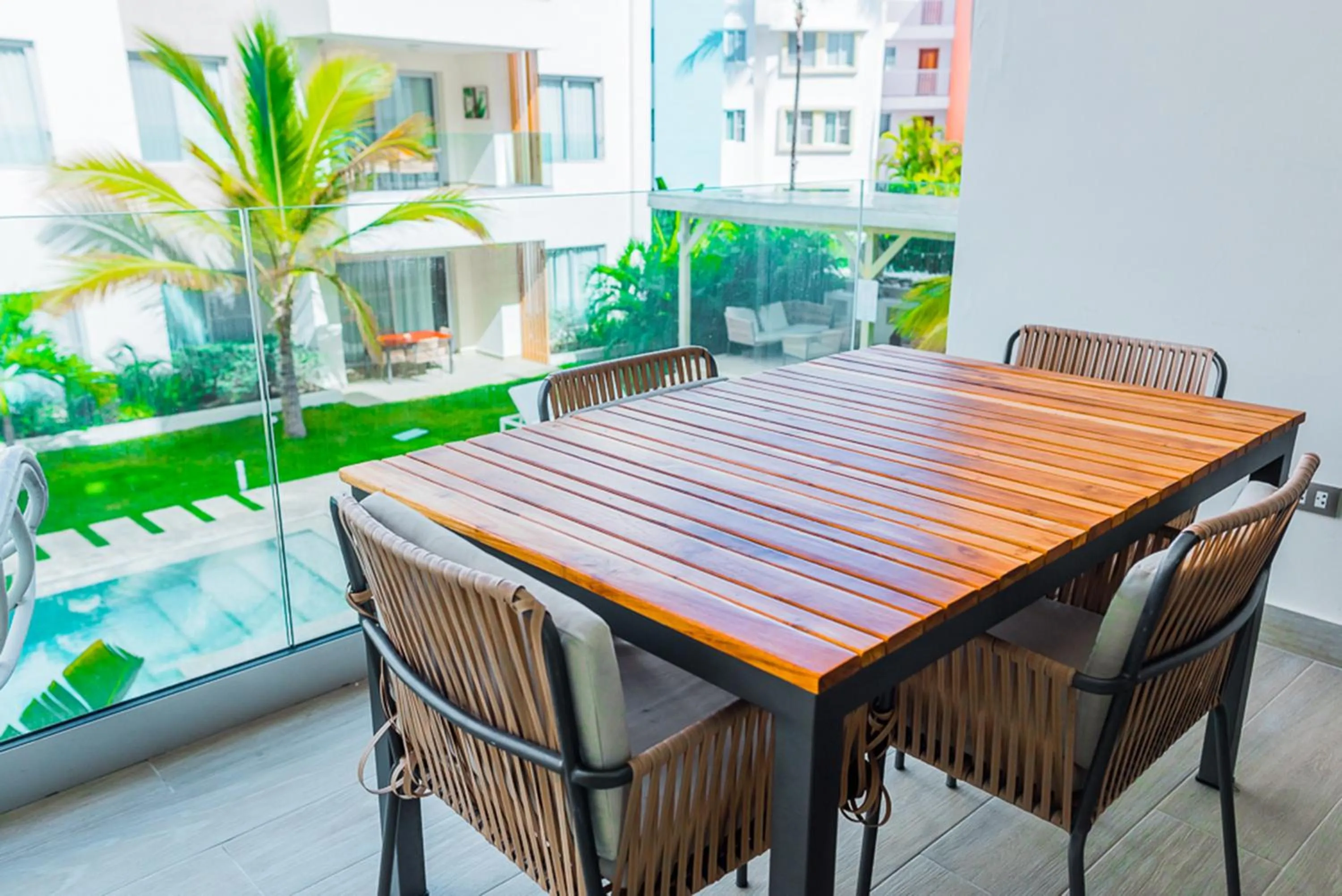 Patio in Beach Homes Punta Cana