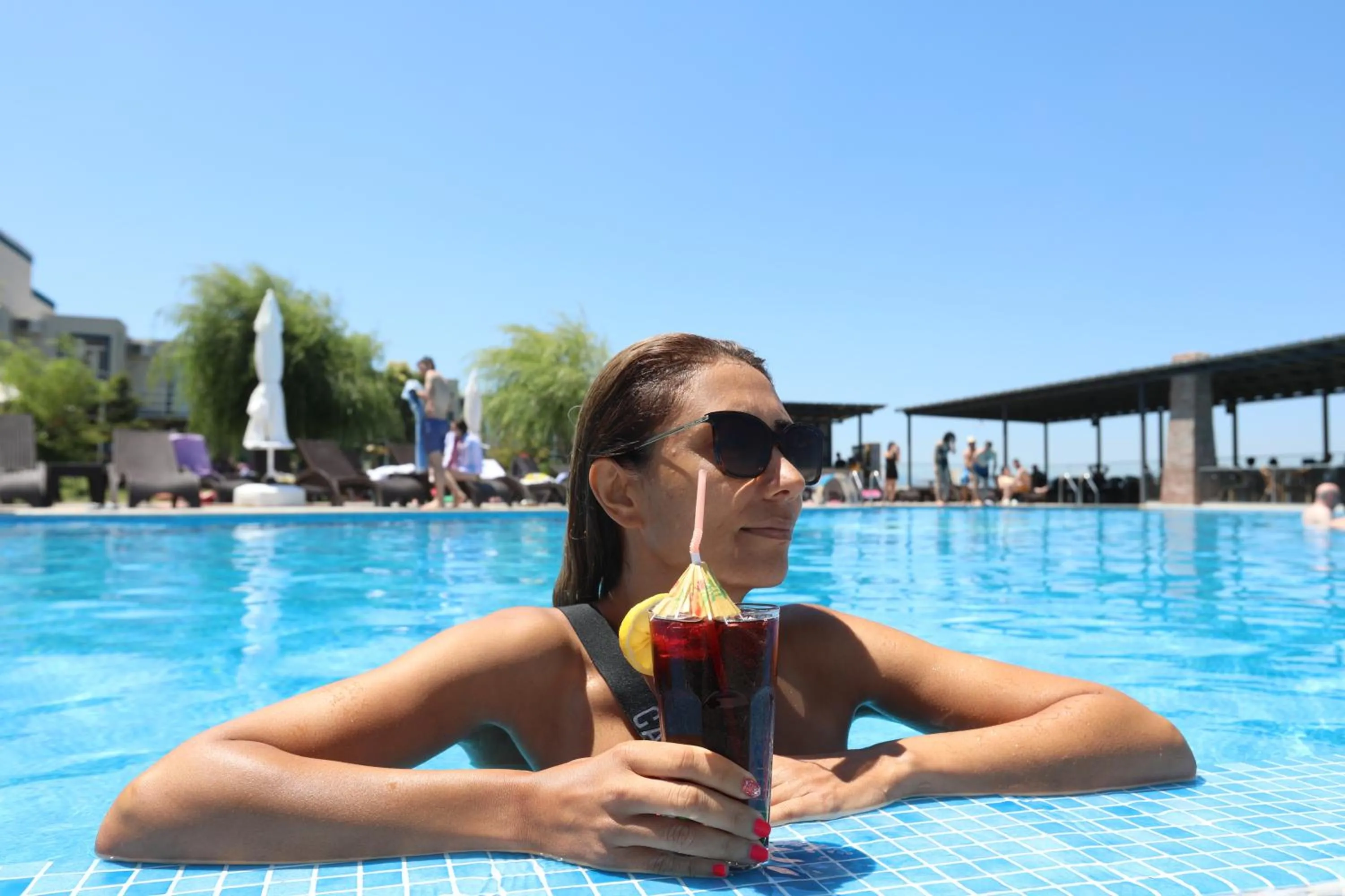 Swimming pool in Kıyıköy Resort Hotel