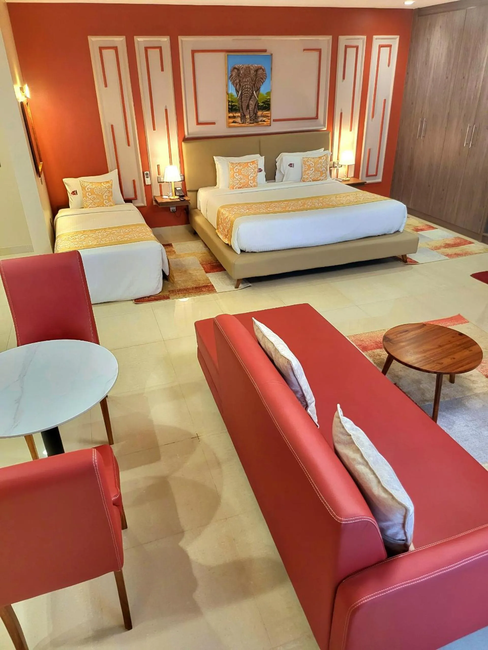 Photo of the whole room, Bed in Kingjada Hotels & Apartments