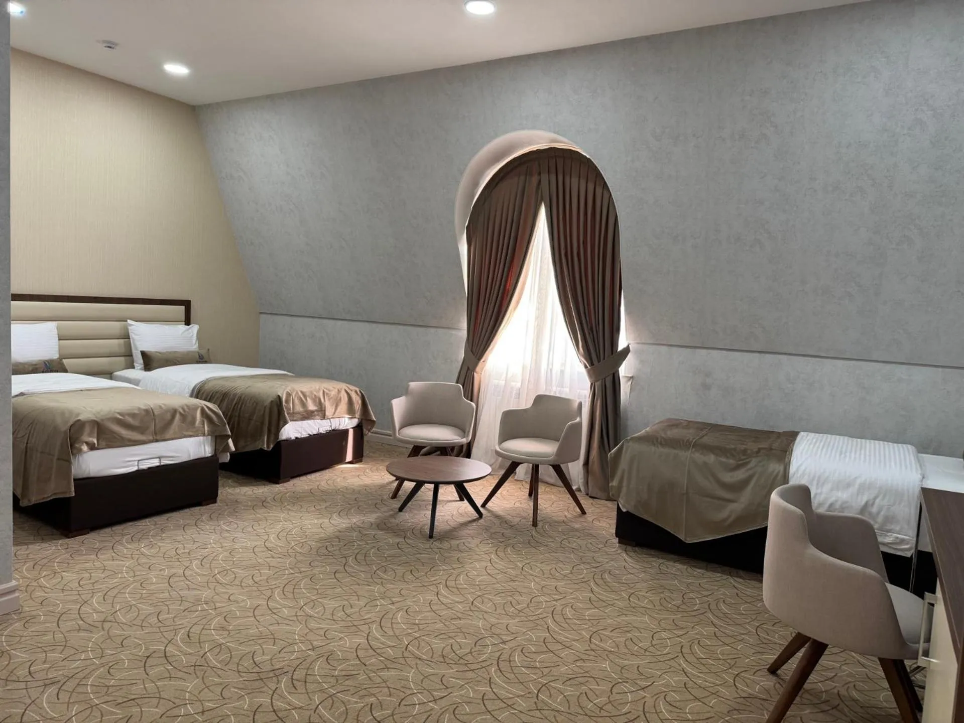 Bed in Gabala Bless Hotel Cottage