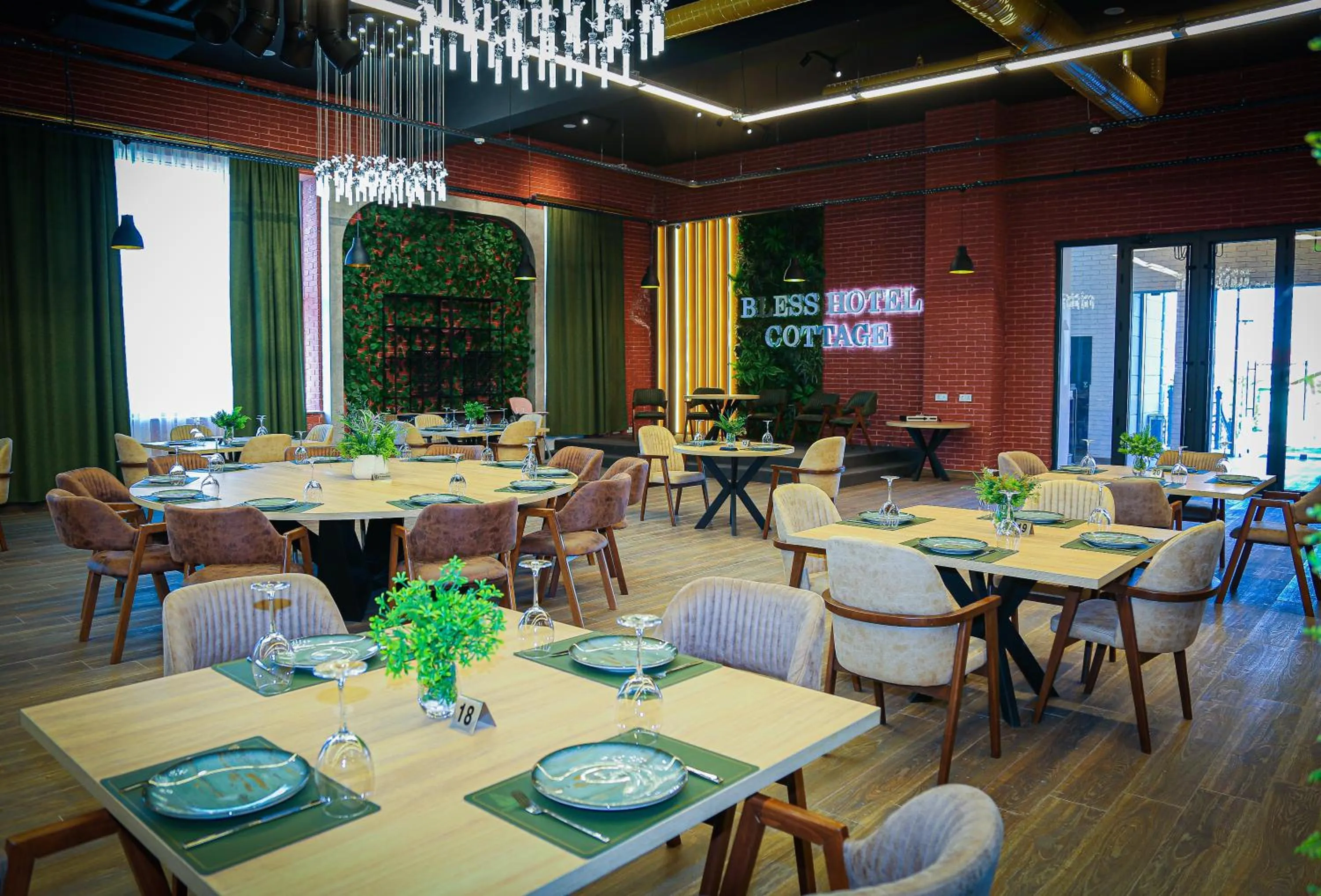 Restaurant/places to eat in Gabala Bless Hotel Cottage