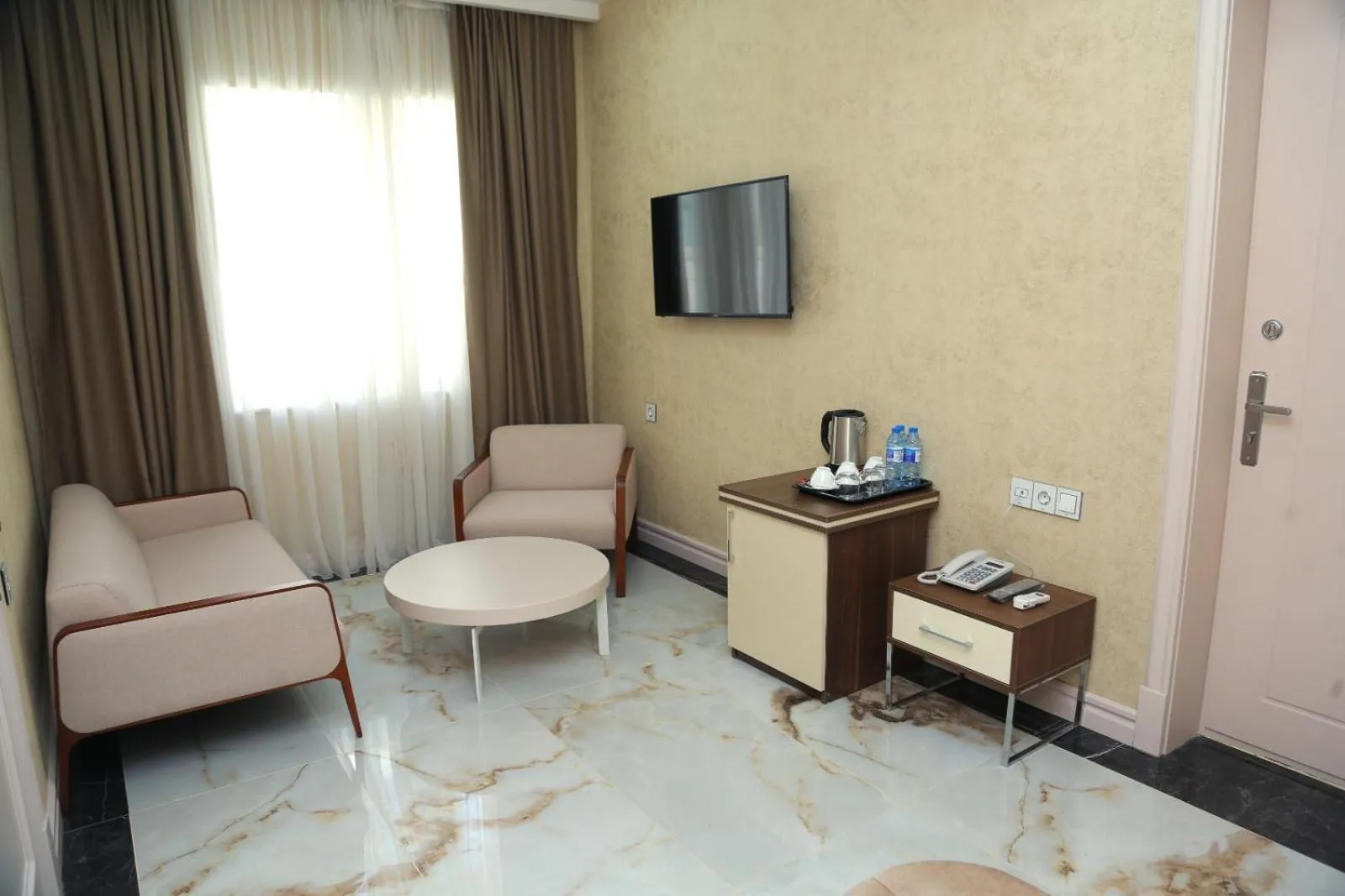 Coffee/tea facilities in Gabala Bless Hotel Cottage