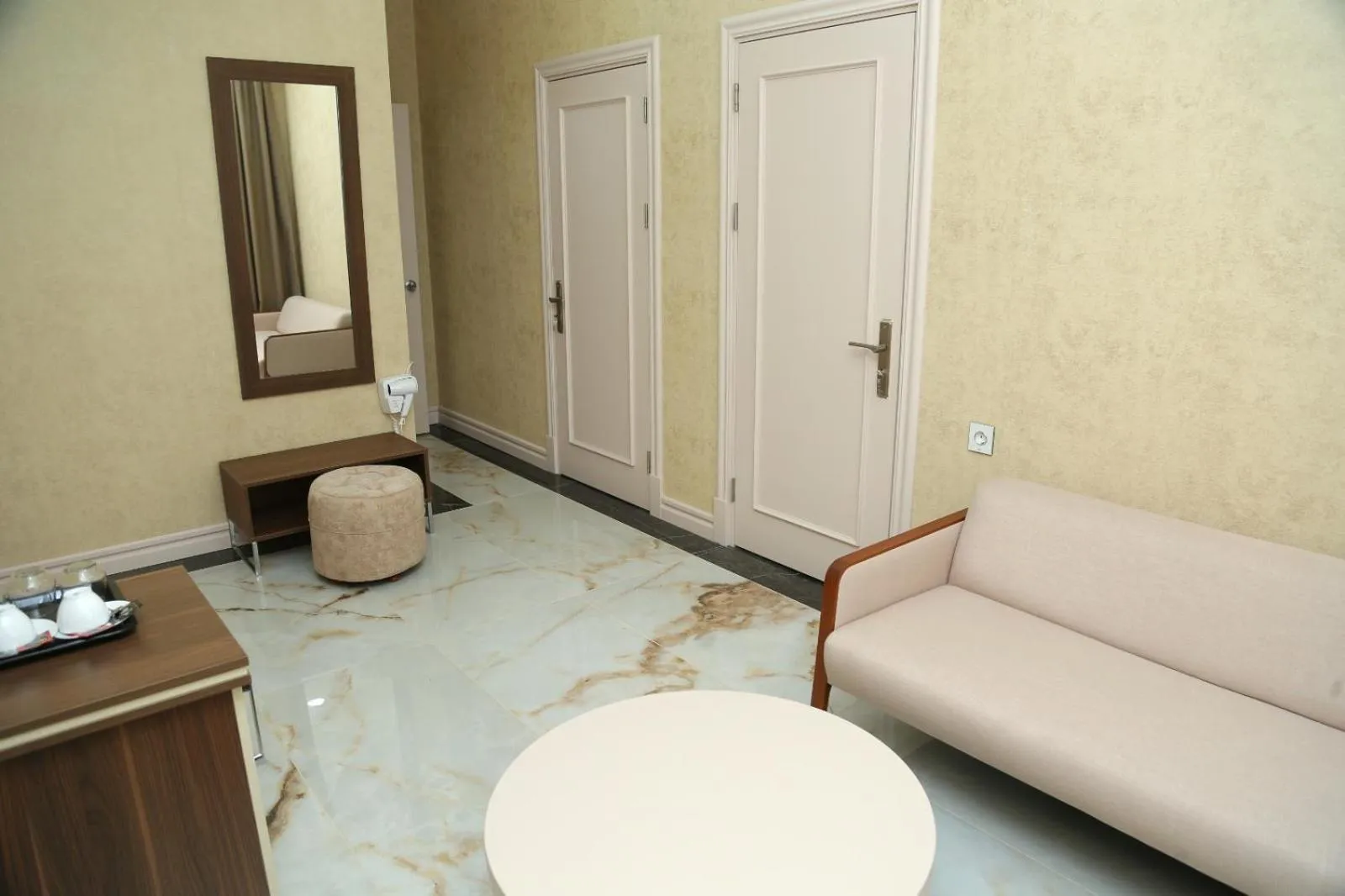 Living room in Gabala Bless Hotel Cottage