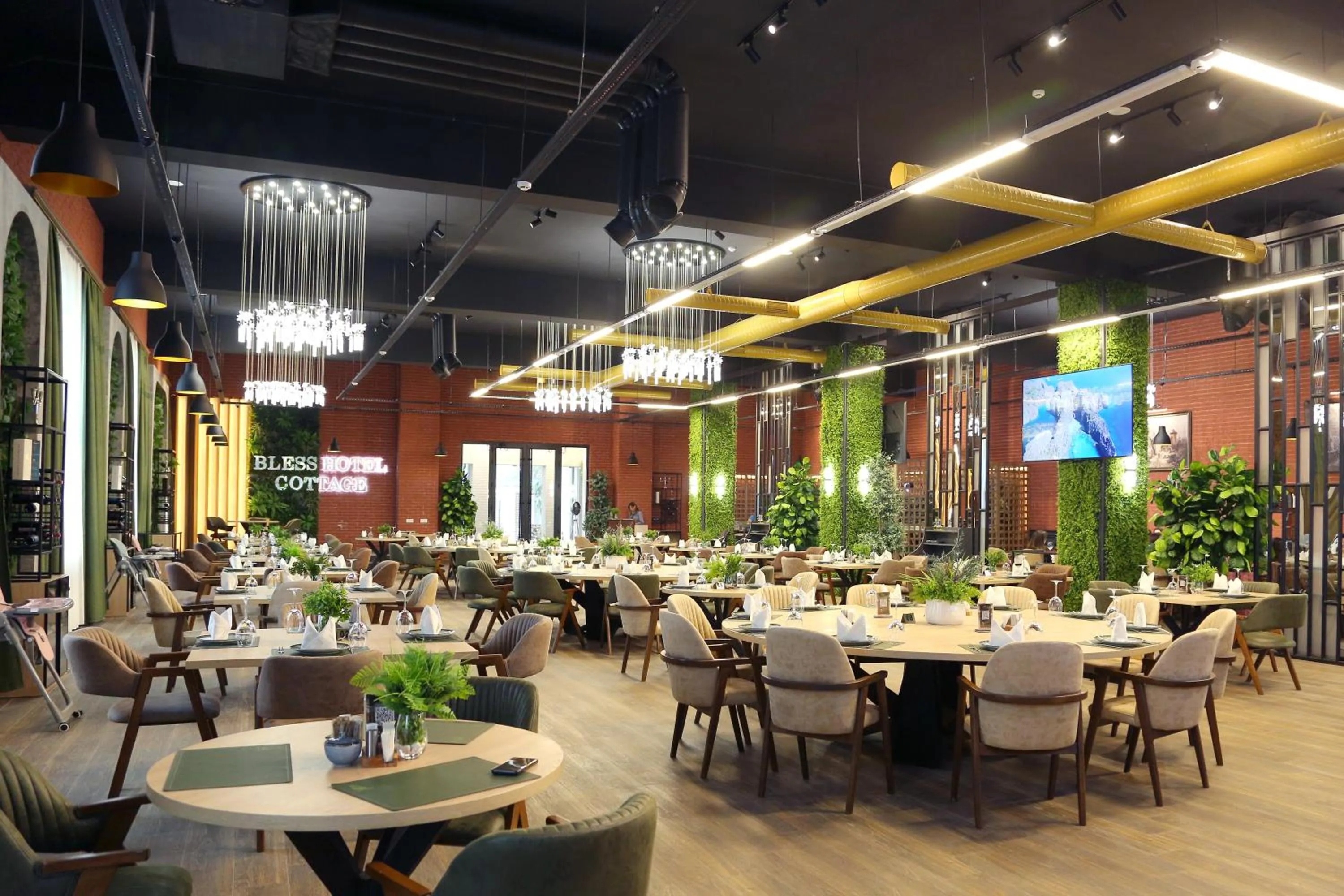 Restaurant/places to eat in Gabala Bless Hotel Cottage