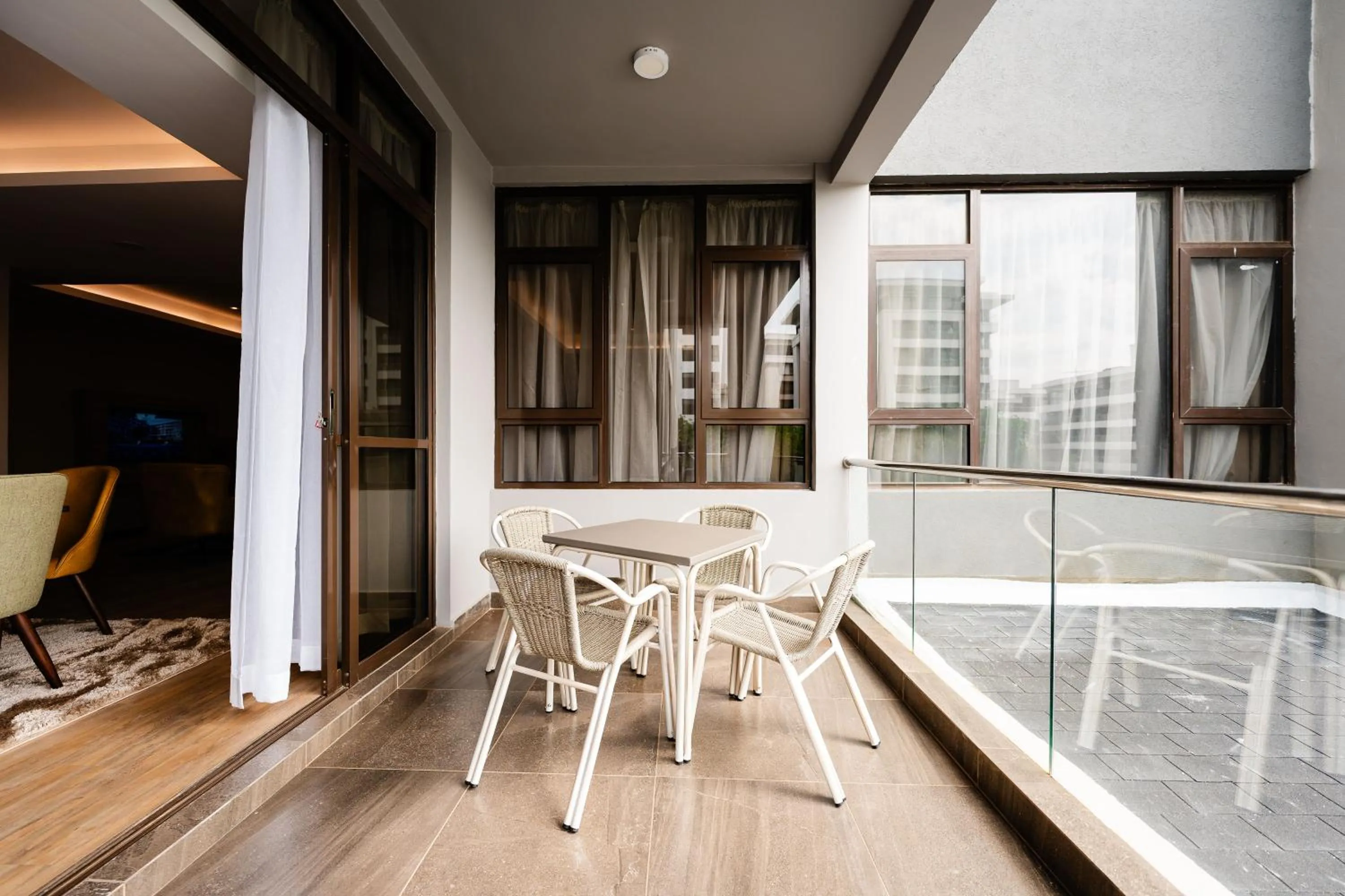 Balcony/Terrace in Trademark Suites at Enaki Town