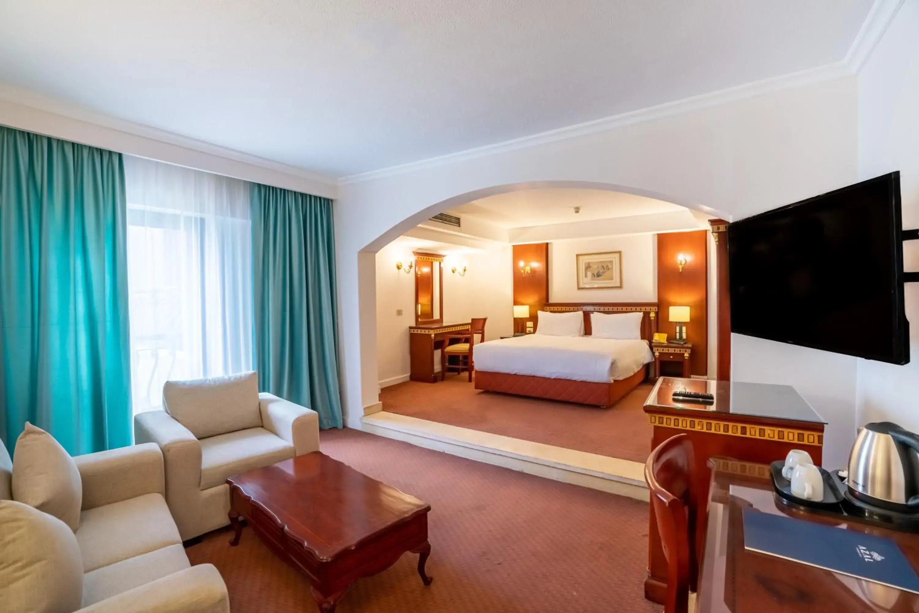 Property building, Bed in Azal Pyramids Hotel Property building, Bed in Azal Pyramids Hotel