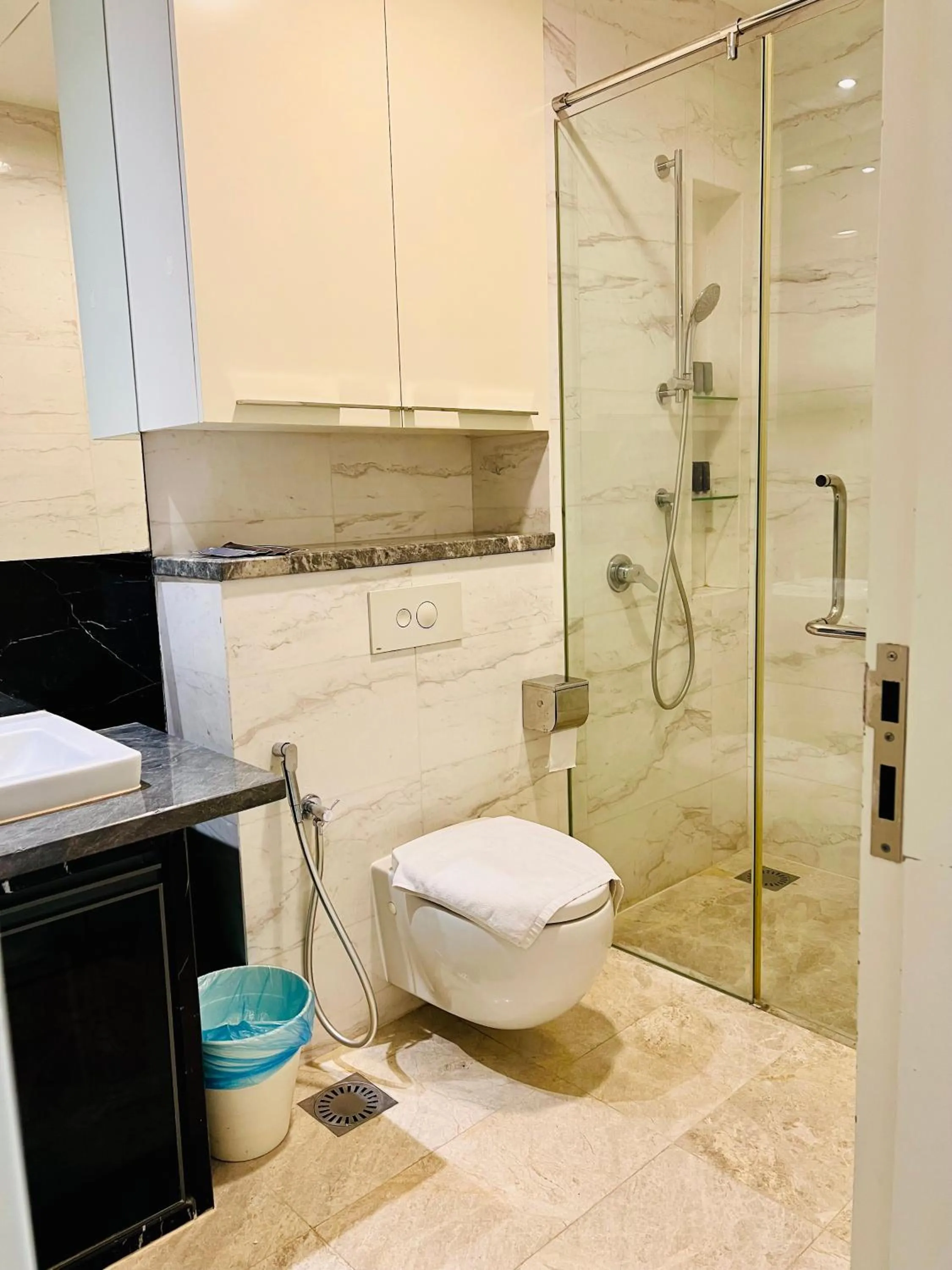 Shower in De Sky Platinum Suites KLCC Kuala Lumpur