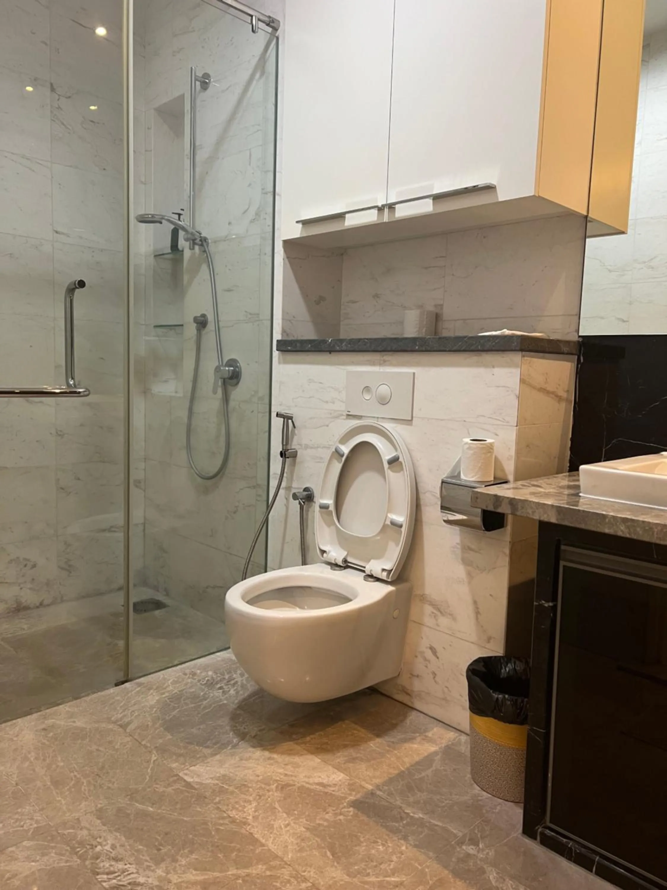 Shower in De Sky Platinum Suites KLCC Kuala Lumpur