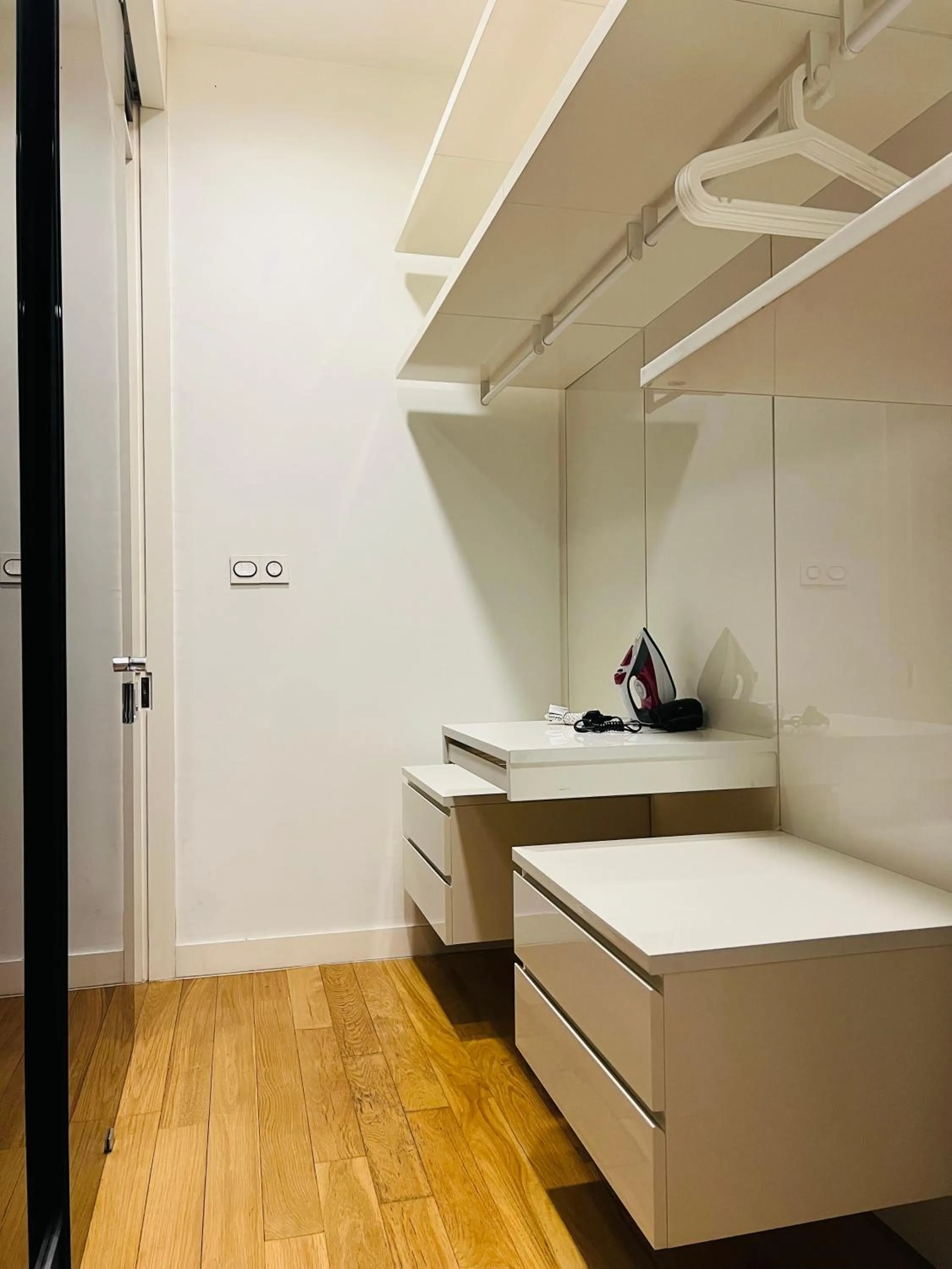 wardrobe in De Sky Platinum Suites KLCC Kuala Lumpur