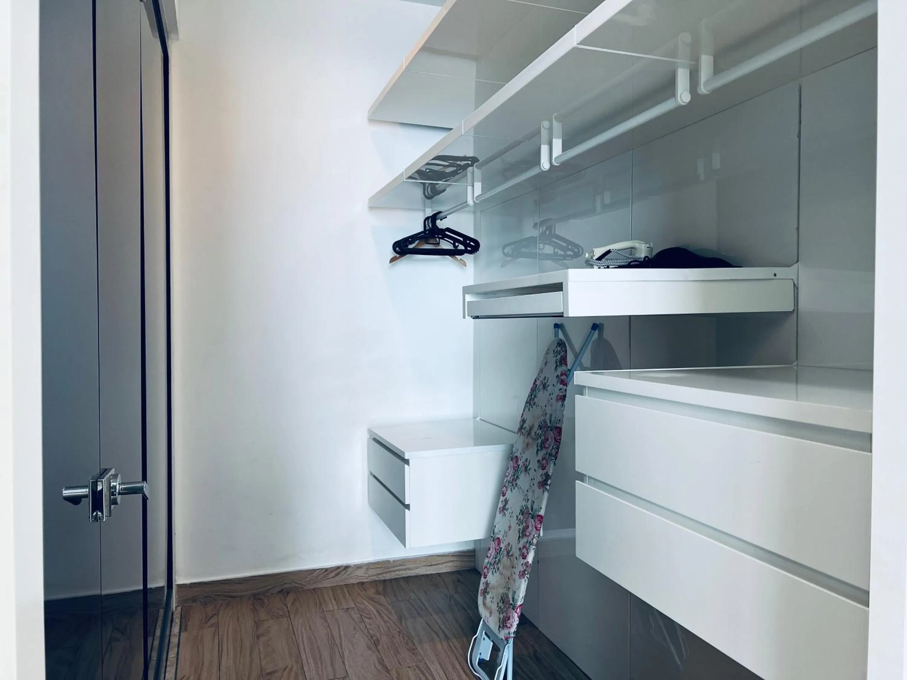 wardrobe in De Sky Platinum Suites KLCC Kuala Lumpur