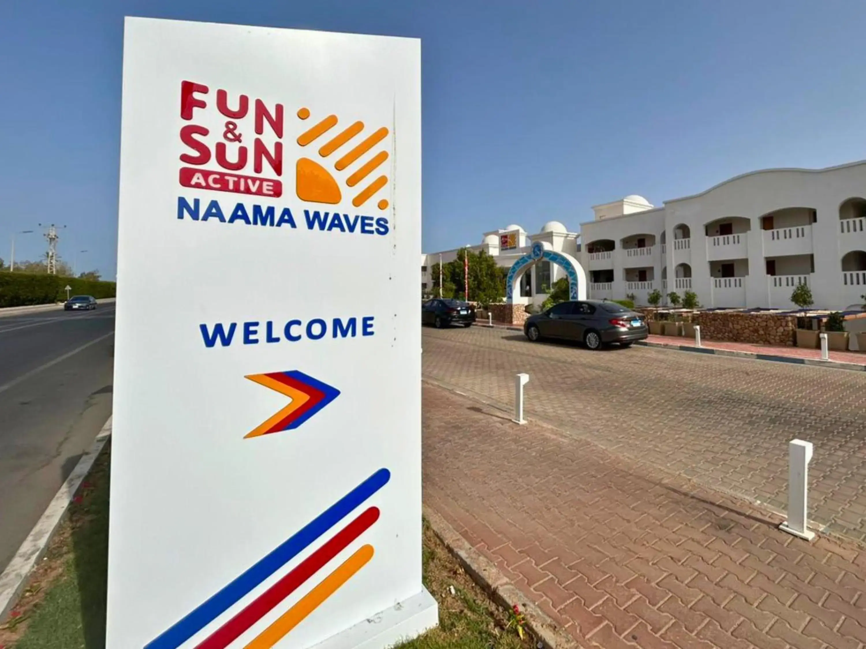 Property building in Fun & Sun Naama Waves Property building in Fun & Sun Naama Waves