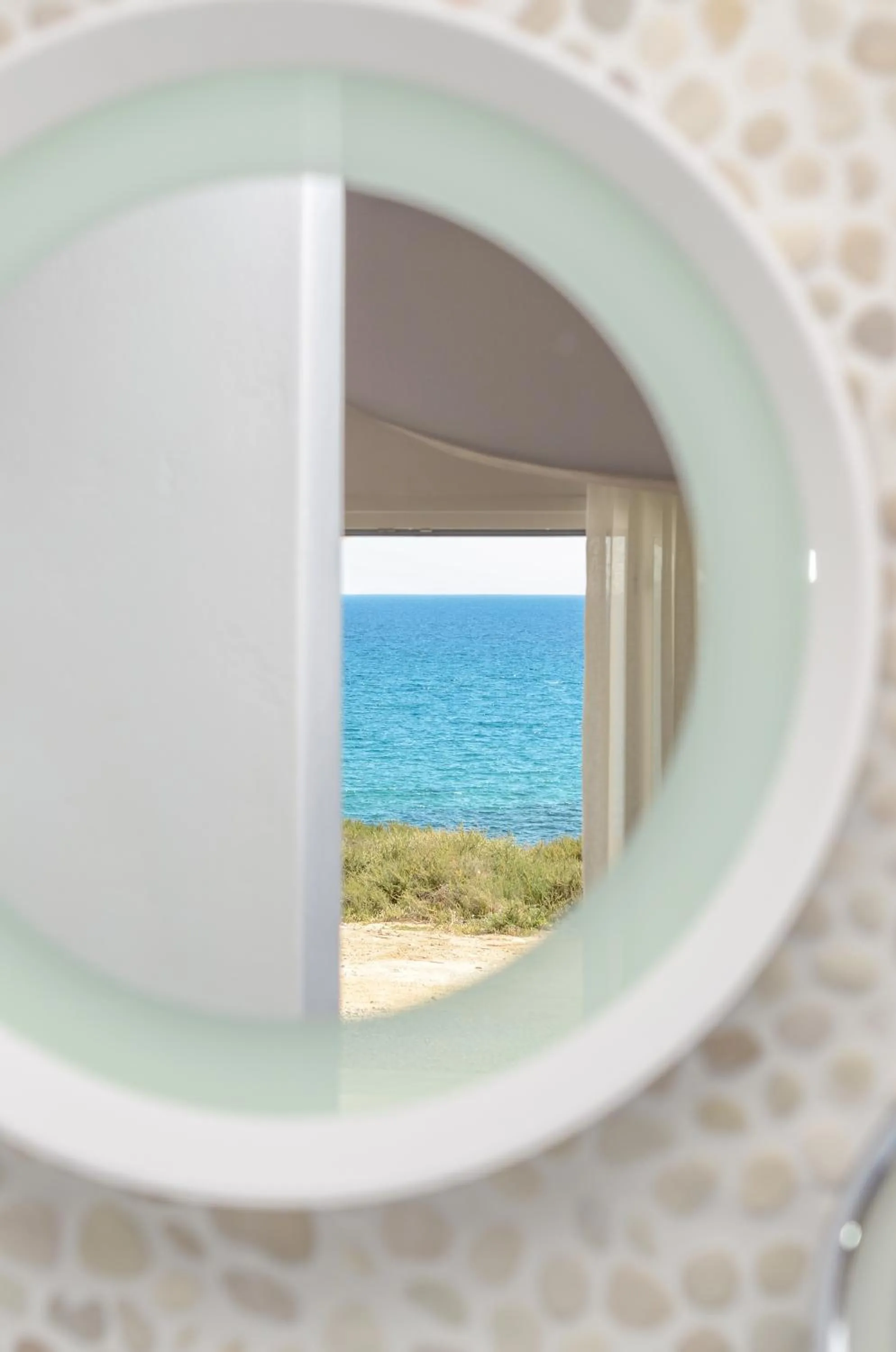 Decorative detail in Cyano Suites