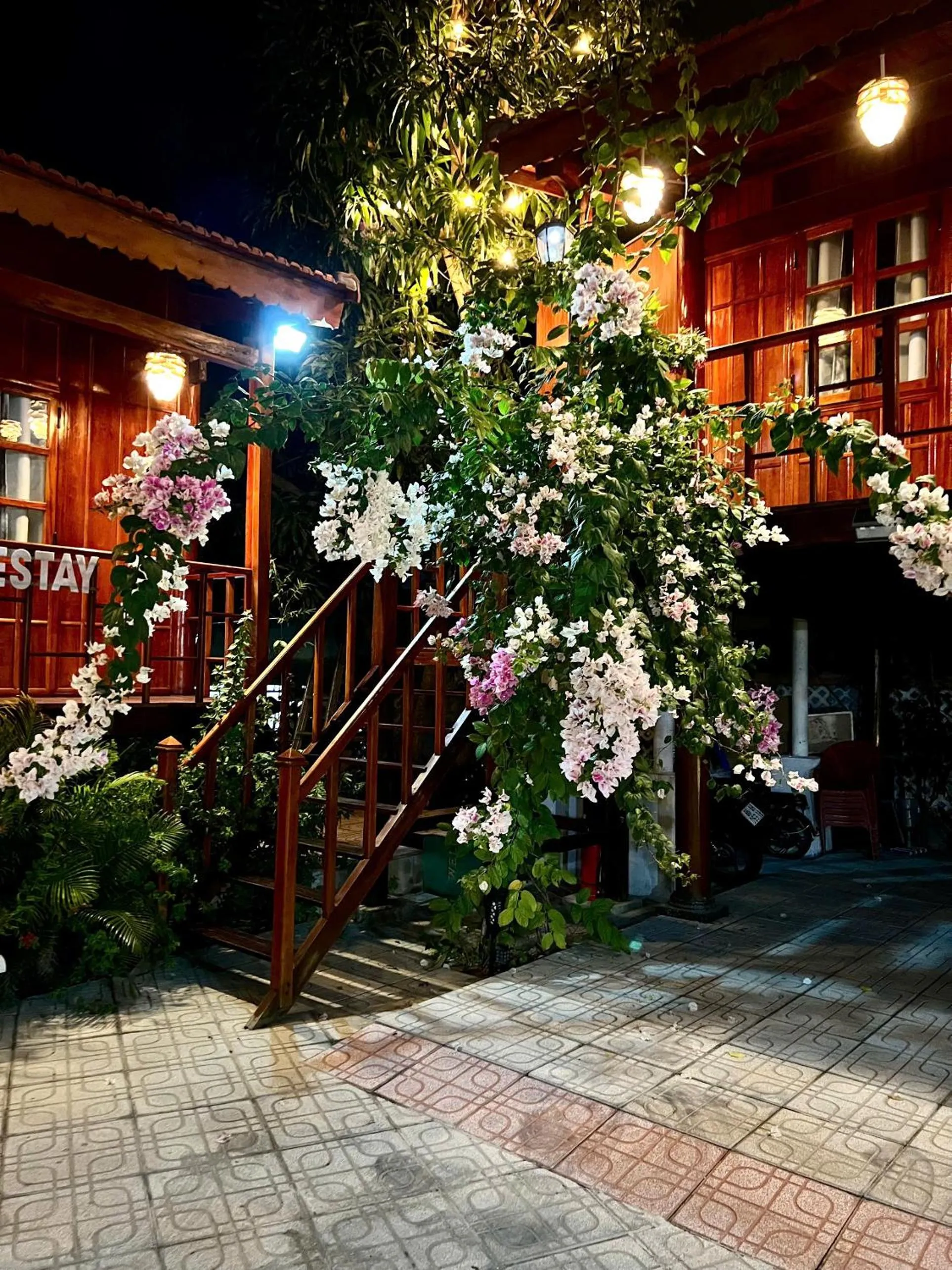 Property building in Wooden Homestay LAGI