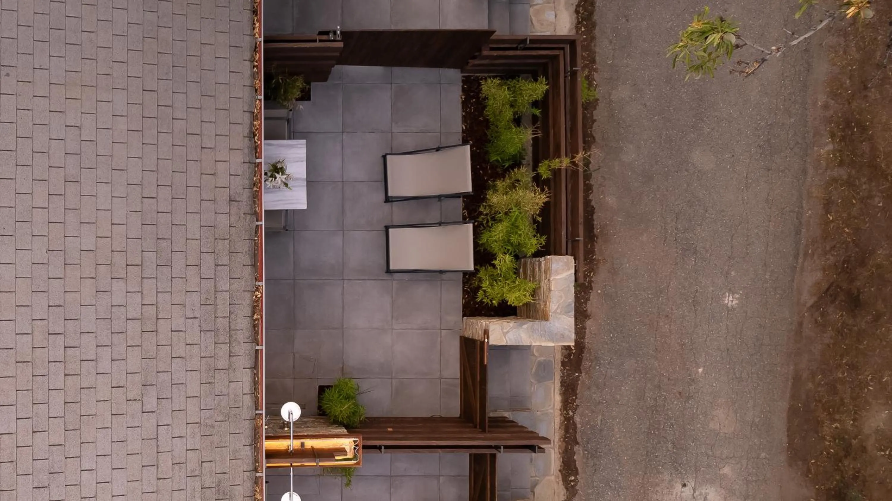 Patio in Sylvia Camping & Luxury Suites, Panel Hospitality Homes & Villas