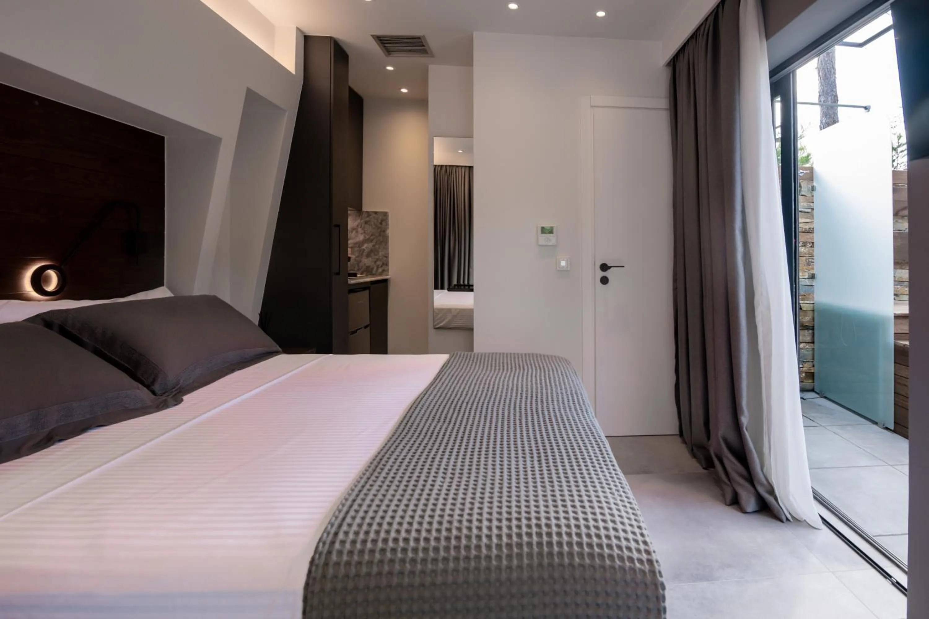 Bed in Sylvia Camping & Luxury Suites, Panel Hospitality Homes & Villas