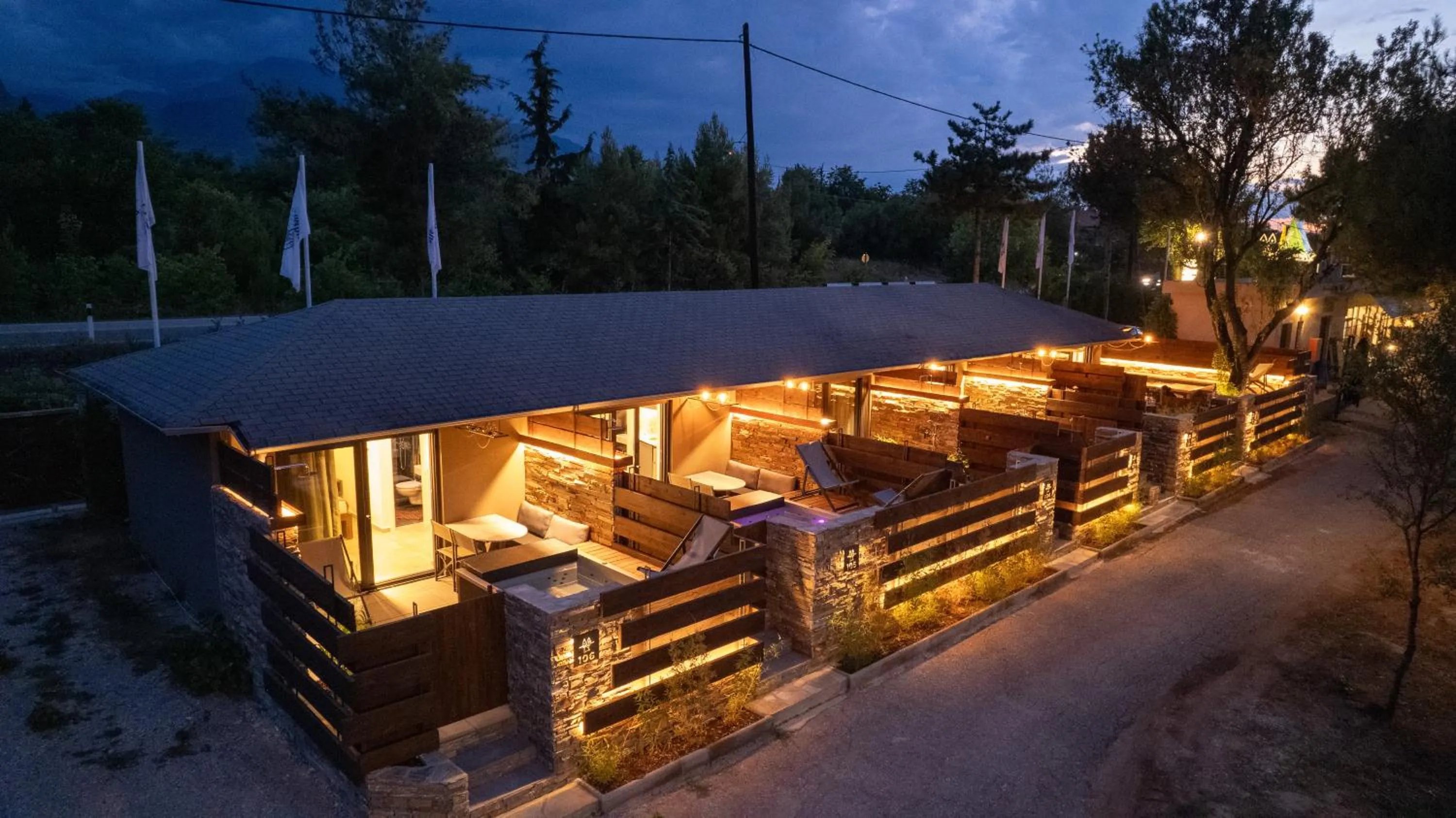 Property building in Sylvia Camping & Luxury Suites, Panel Hospitality Homes & Villas