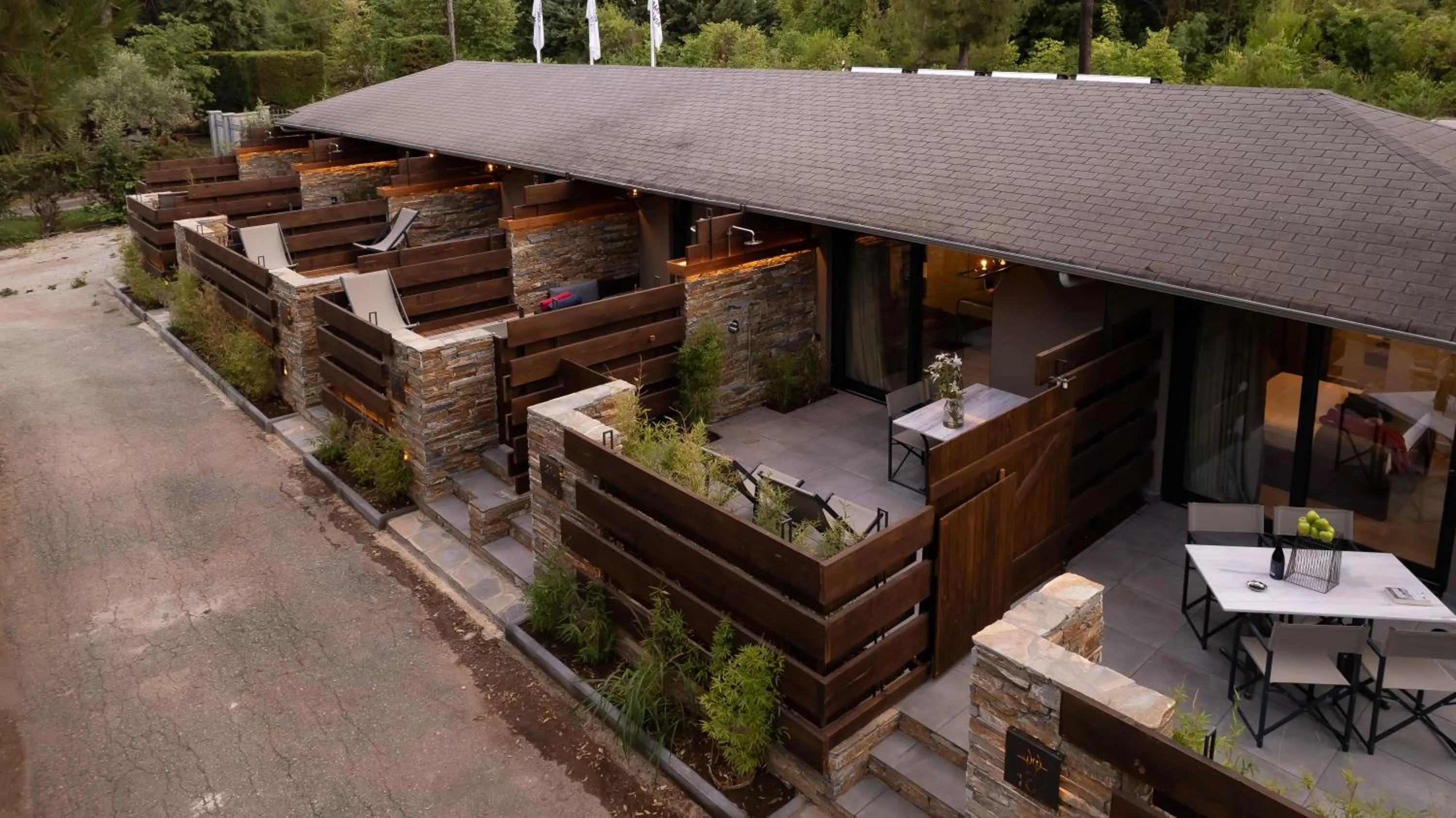 Property building in Sylvia Camping & Luxury Suites, Panel Hospitality Homes & Villas