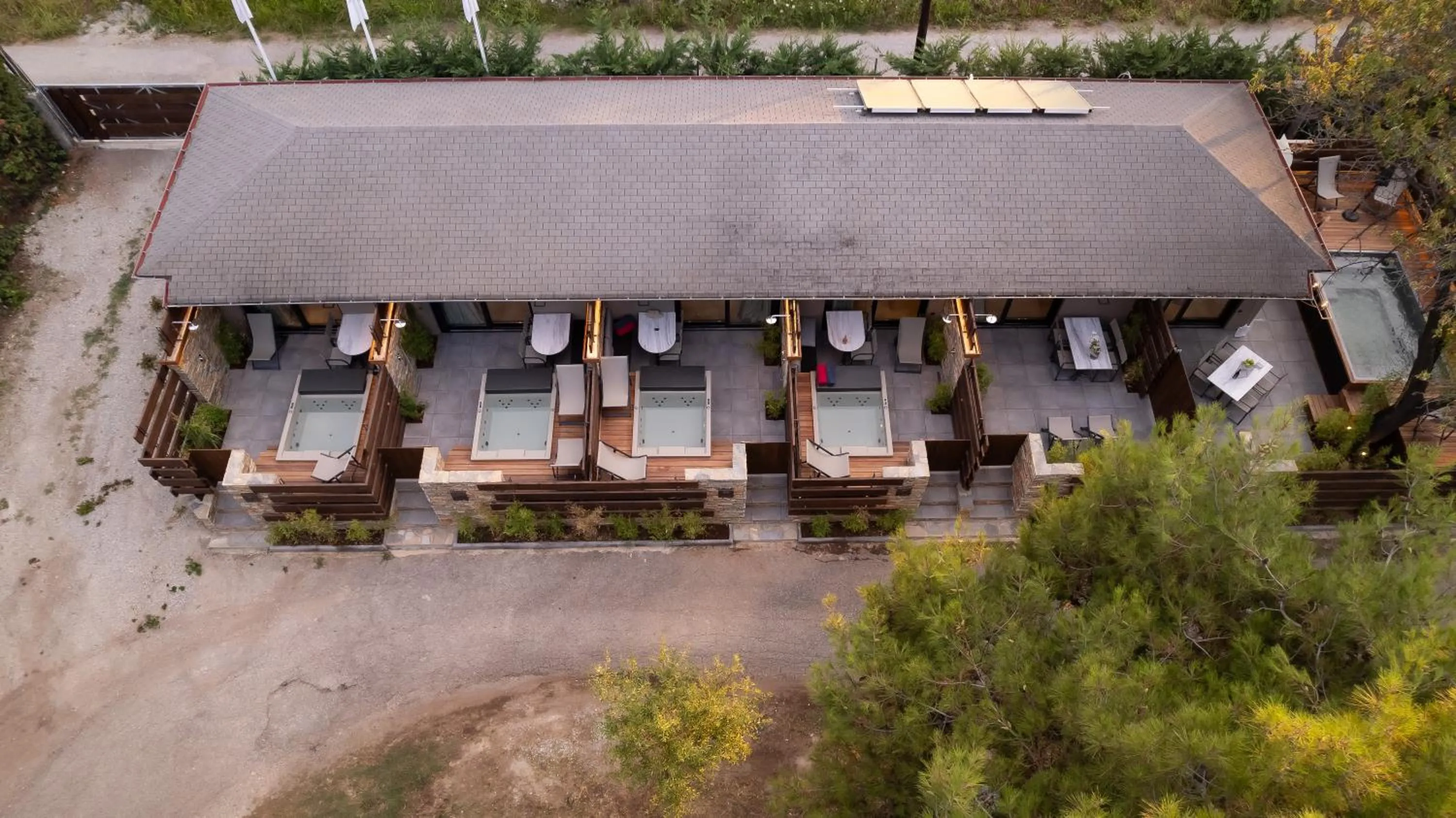 Property building in Sylvia Camping & Luxury Suites, Panel Hospitality Homes & Villas