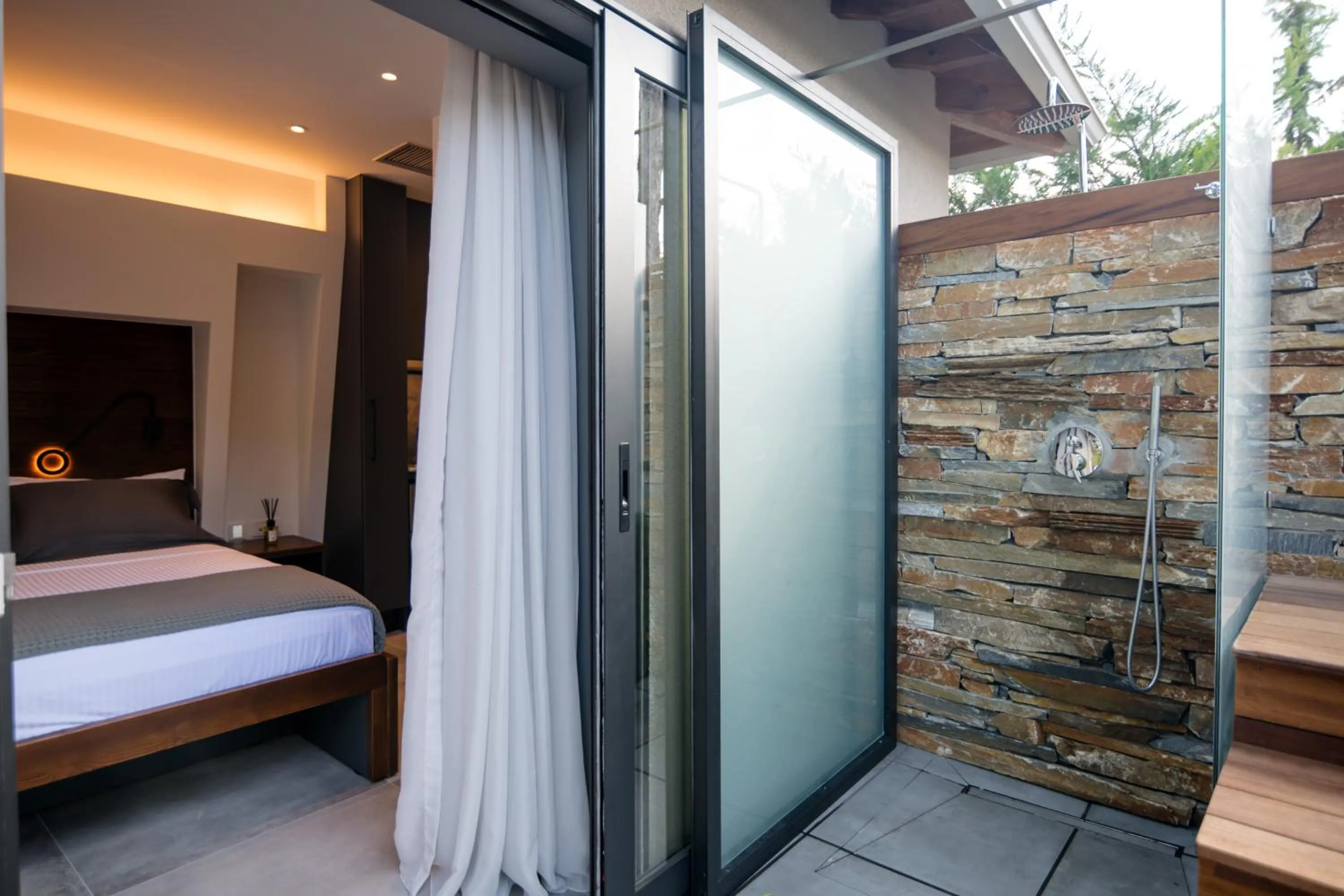 Bed in Sylvia Camping & Luxury Suites, Panel Hospitality Homes & Villas