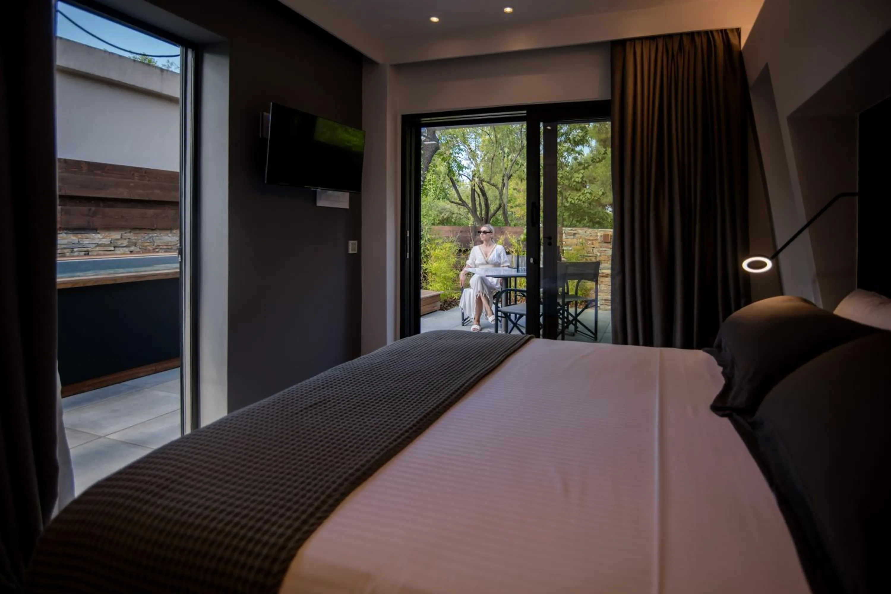 Bed in Sylvia Camping & Luxury Suites, Panel Hospitality Homes & Villas