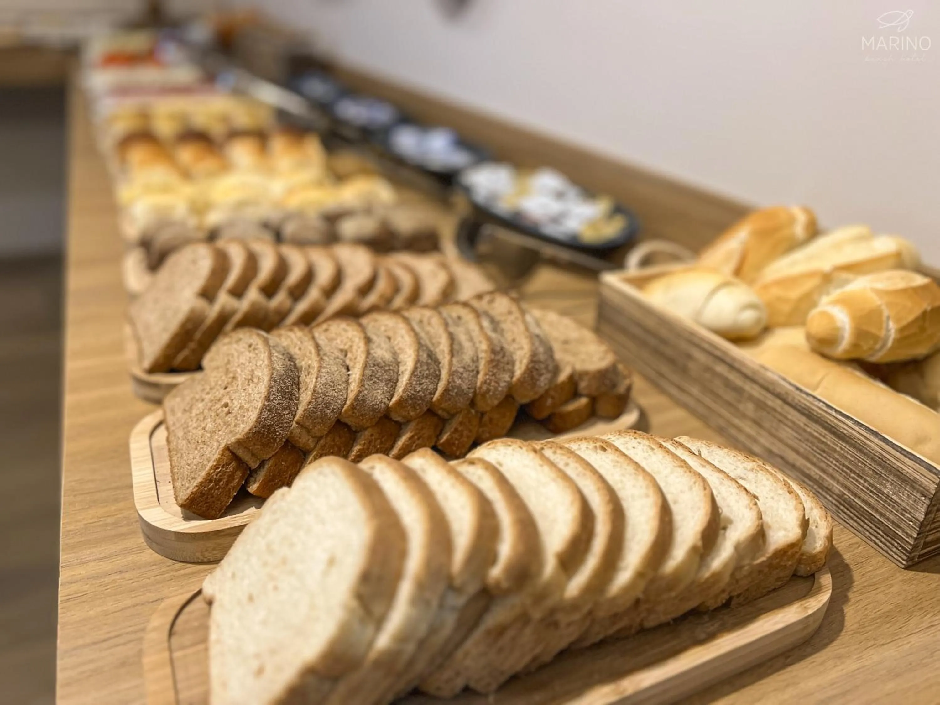 Continental breakfast in Marino Beach Hotel