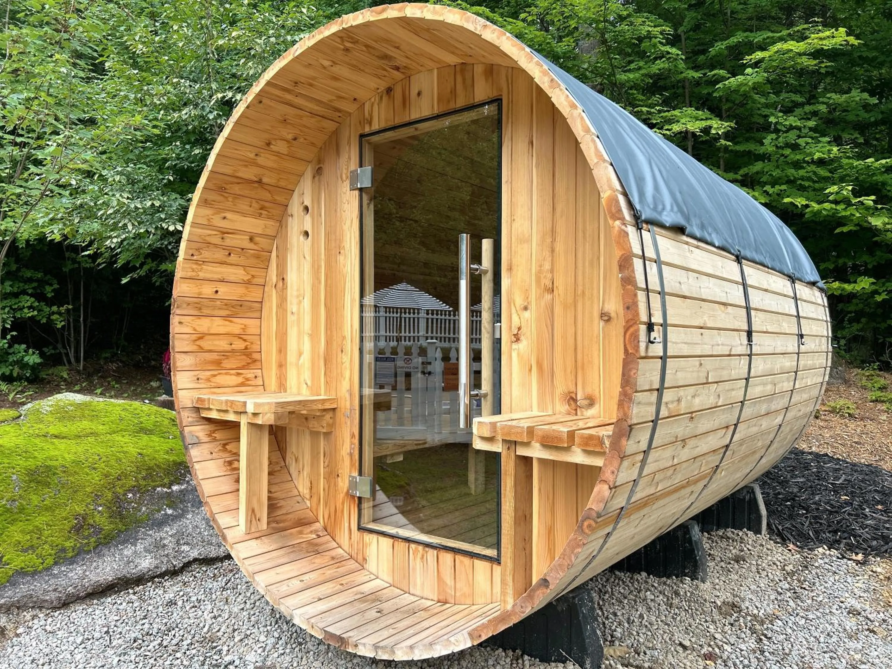 Sauna in The Aurora Inn & Cottages